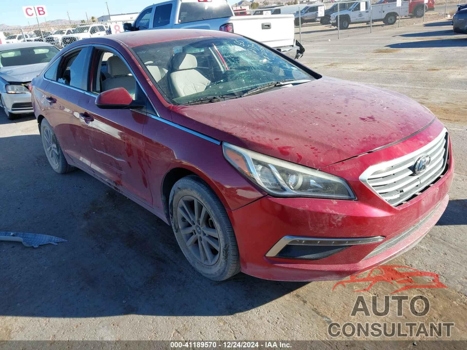 HYUNDAI SONATA 2015 - 5NPE24AF6FH139989