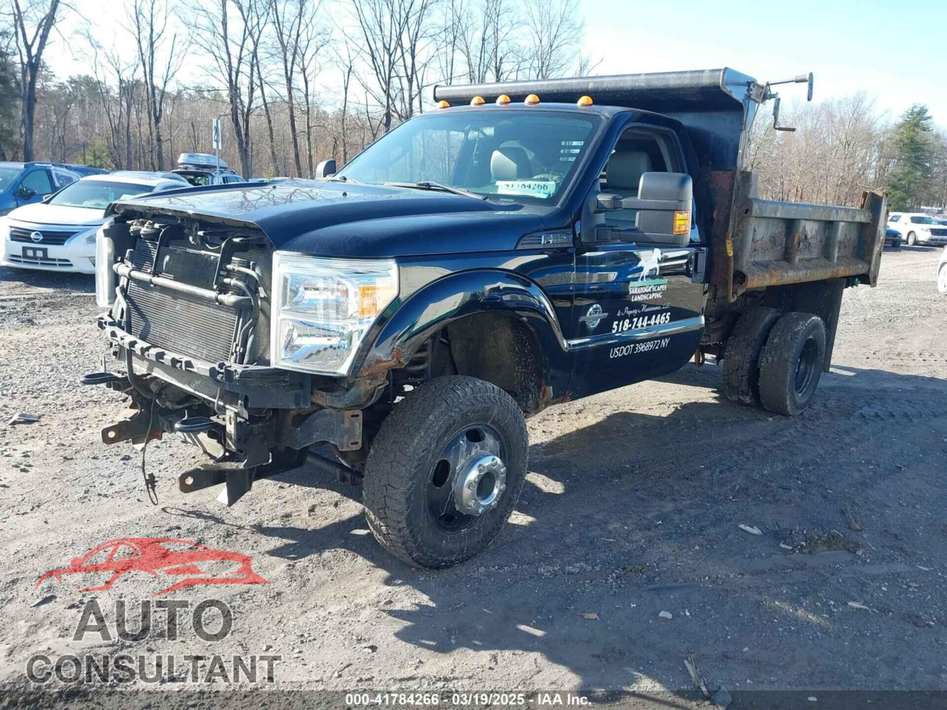 FORD F-350 CHASSIS 2016 - 1FDRF3HT4GEA77856
