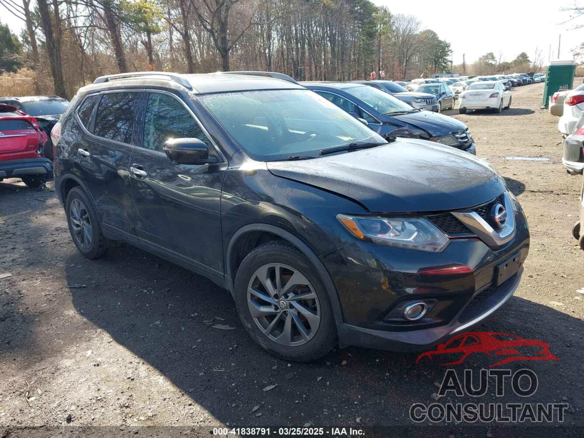 NISSAN ROGUE 2016 - 5N1AT2MVXGC787007