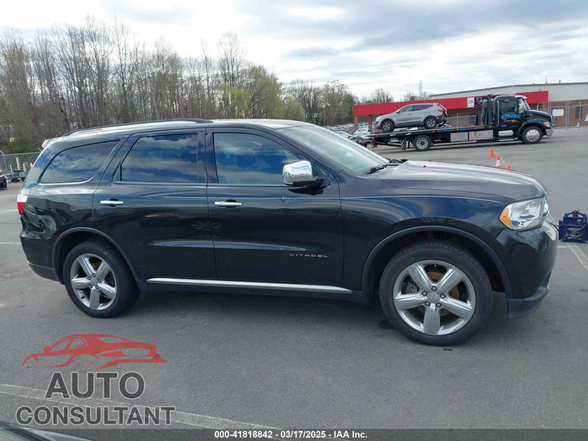 DODGE DURANGO 2013 - 1C4RDHEG8DC608255