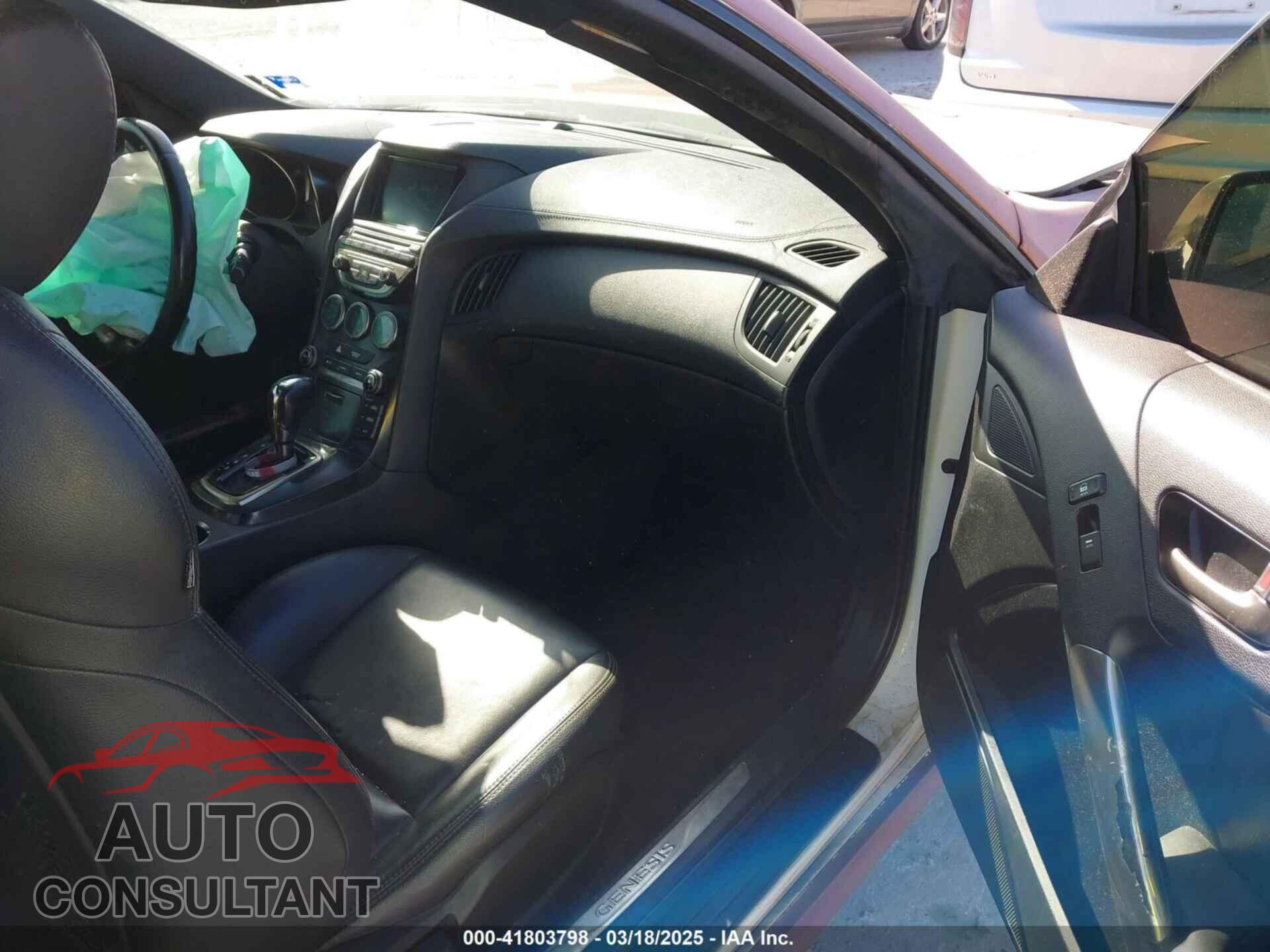 HYUNDAI GENESIS 2013 - KMHHT6KD3DU080563
