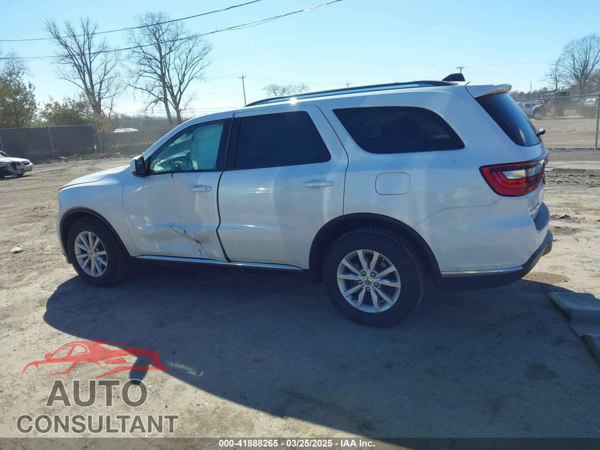 DODGE DURANGO 2019 - 1C4RDJAG8KC739065