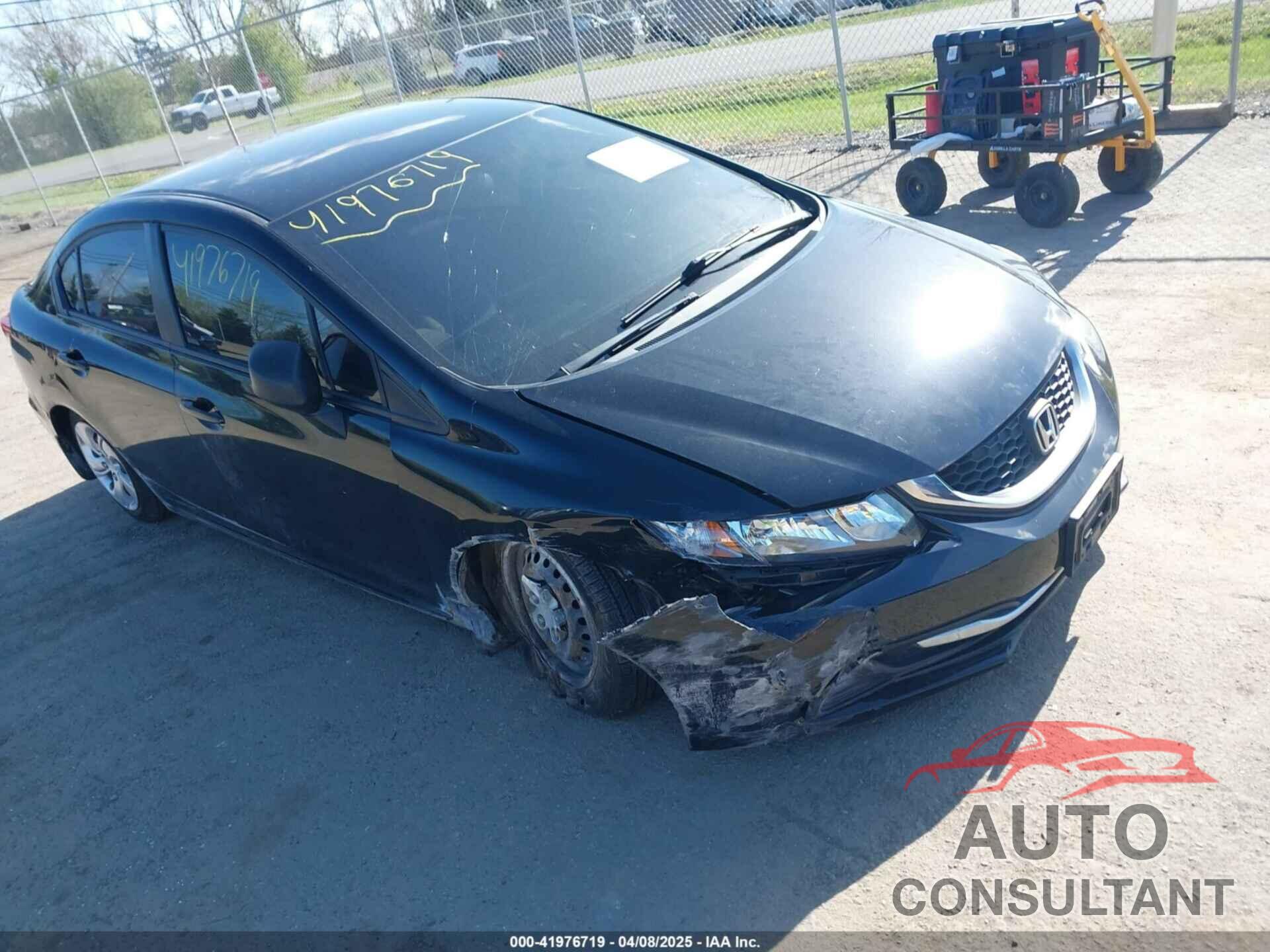 HONDA CIVIC 2013 - 2HGFB2F5XDH587314