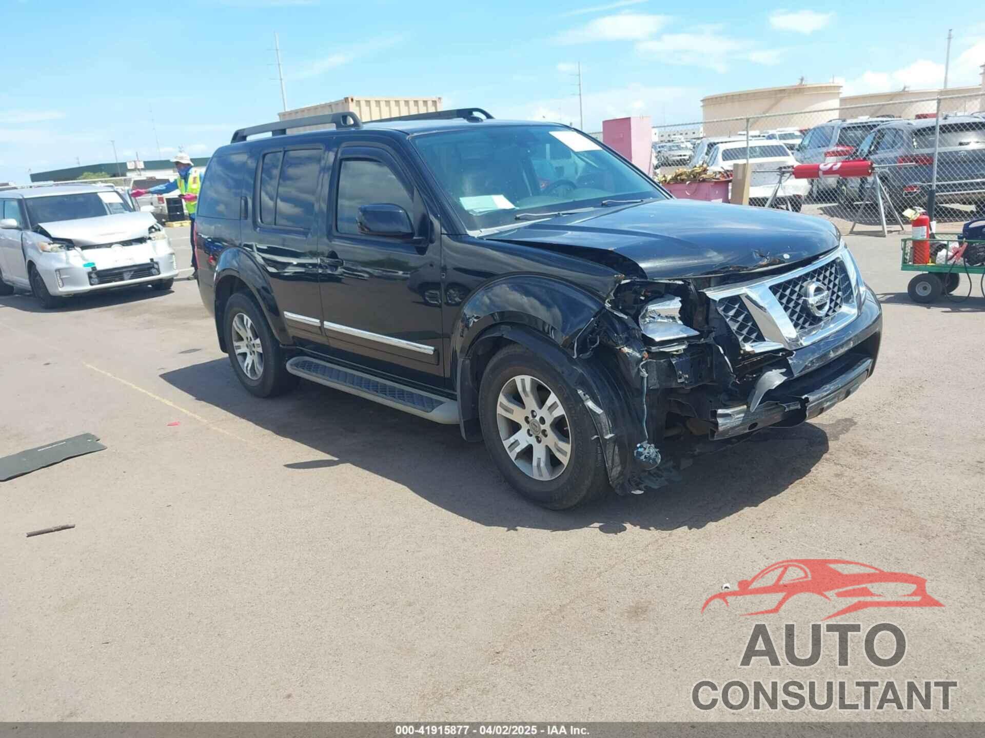 NISSAN PATHFINDER 2011 - 5N1AR1NN9BC633792
