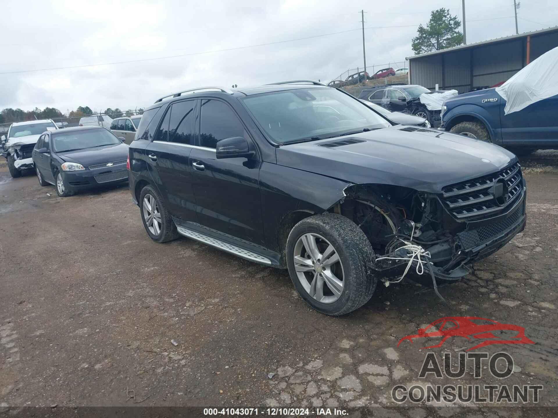 MERCEDES-BENZ ML 350 2013 - 4JGDA5HB0DA214788