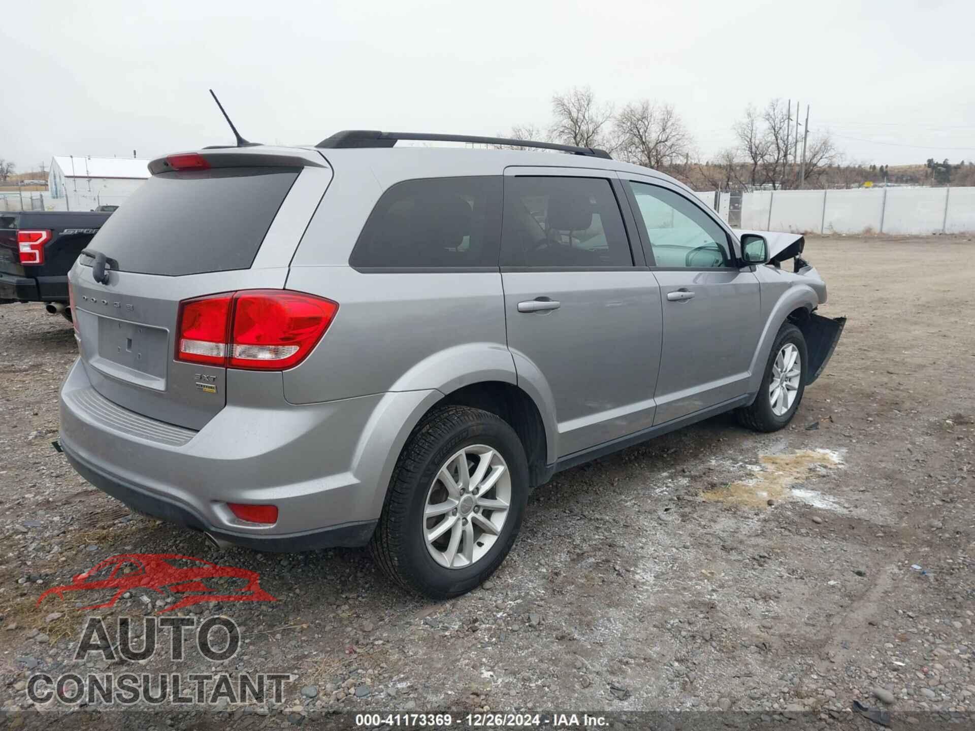 DODGE JOURNEY 2017 - 3C4PDCBG7HT589190