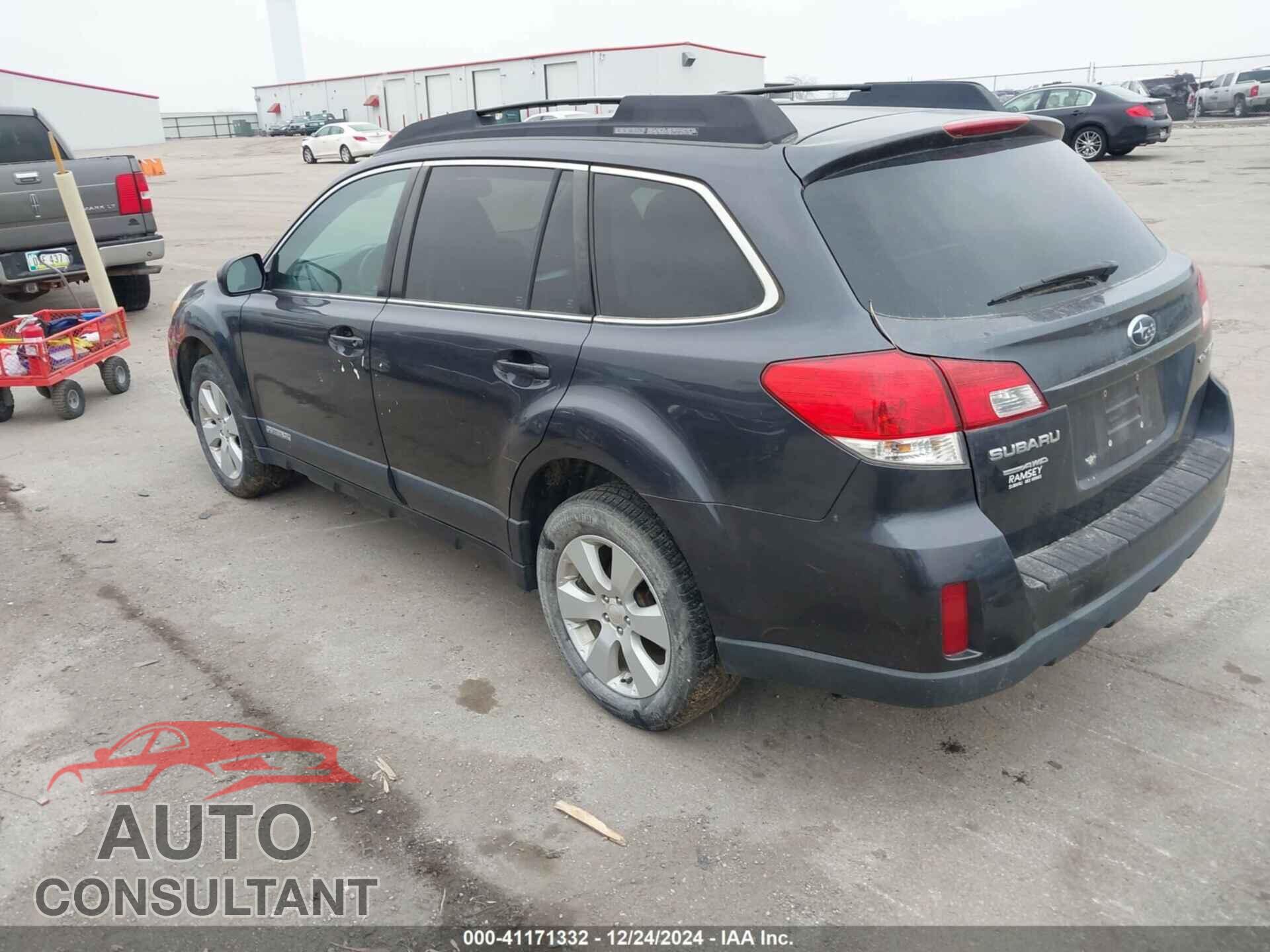 SUBARU OUTBACK 2011 - 4S4BRCCC9B3393886