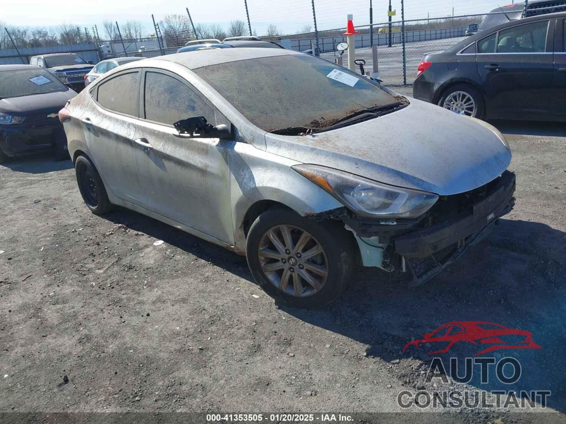 HYUNDAI ELANTRA 2014 - KMHDH4AE7EU075799