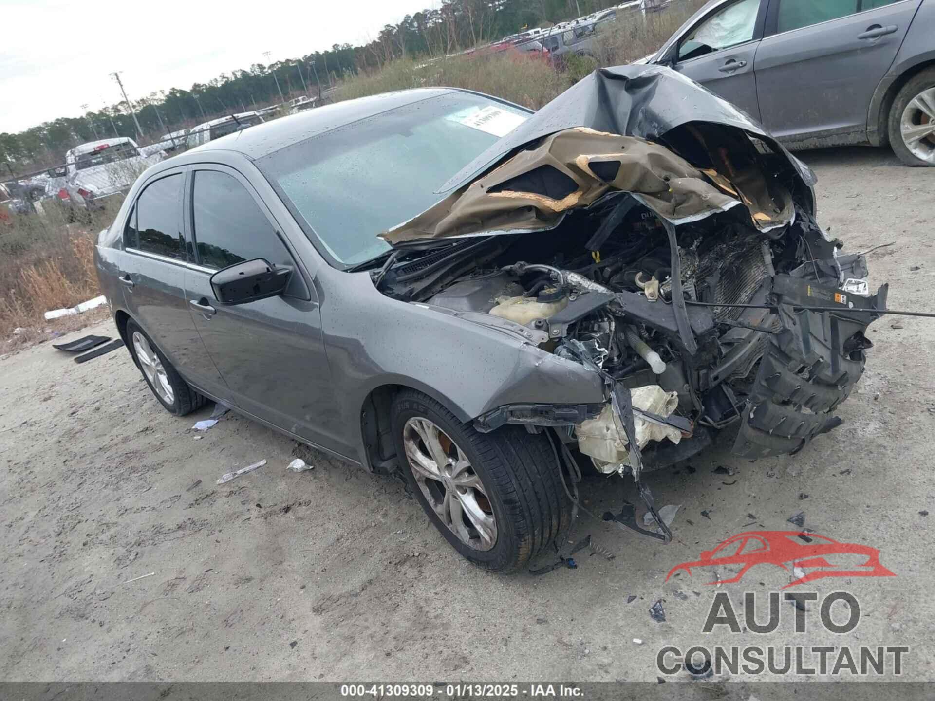 FORD FUSION 2012 - 3FAHP0HA8CR419736