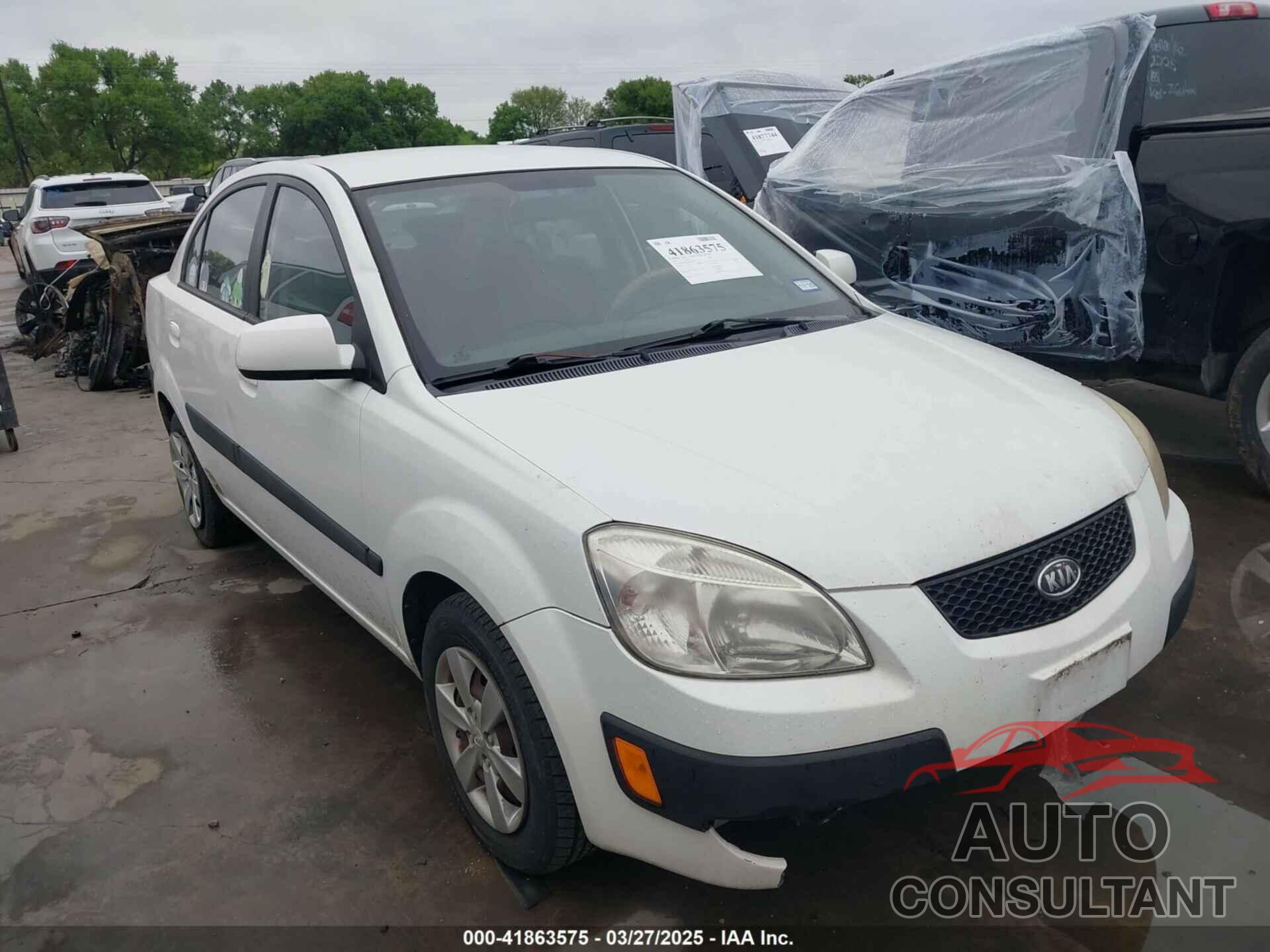 KIA RIO 2009 - KNADE223096463379
