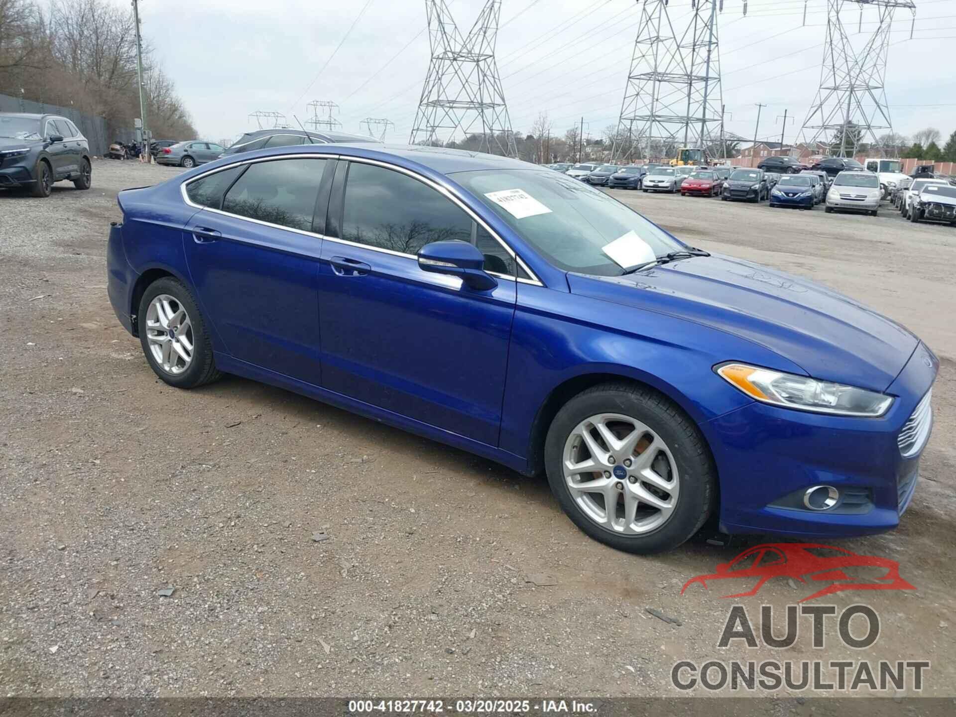 FORD FUSION 2013 - 3FA6P0HR7DR289401
