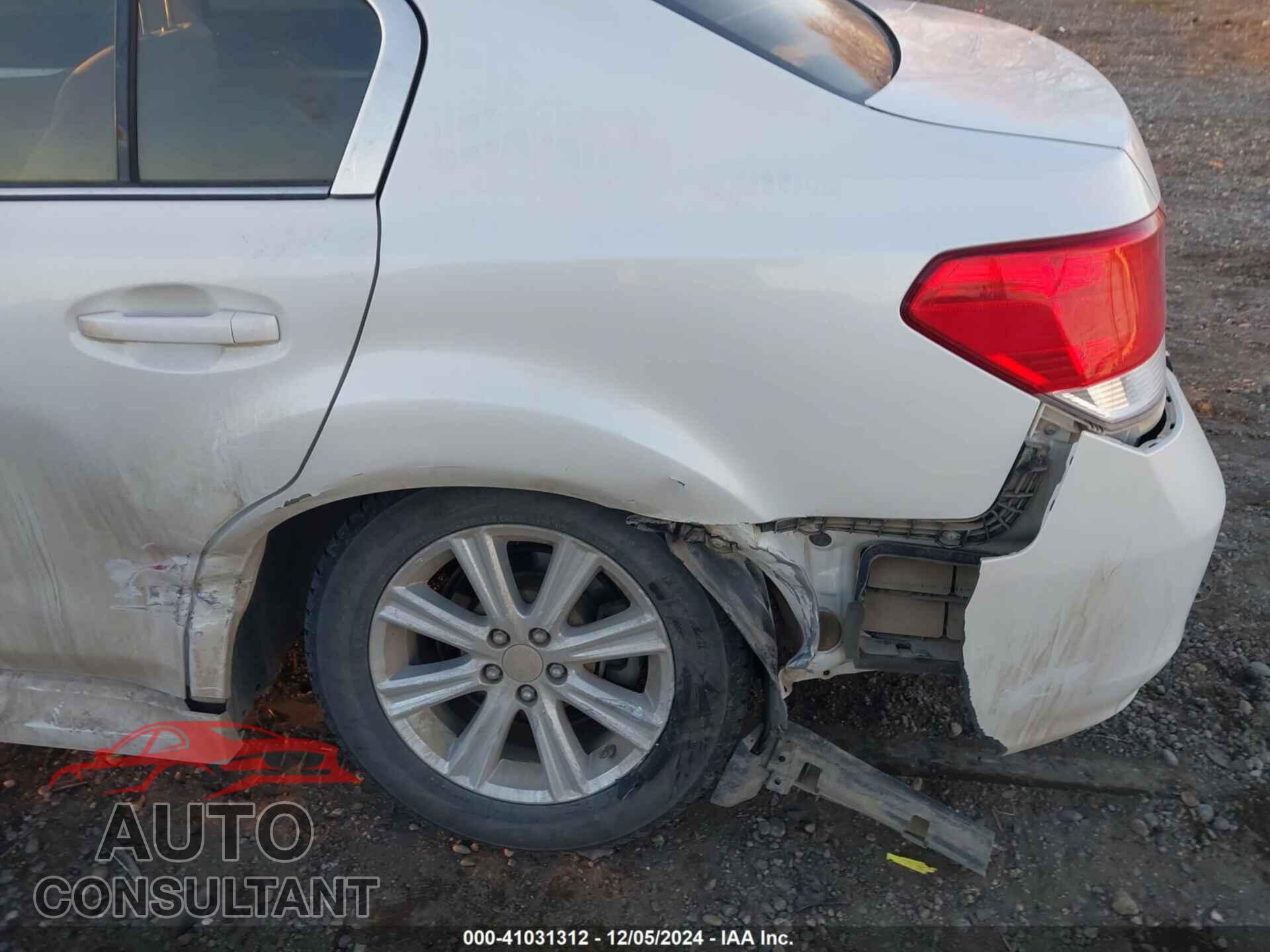 SUBARU LEGACY 2012 - 4S3BMCF60C3021041