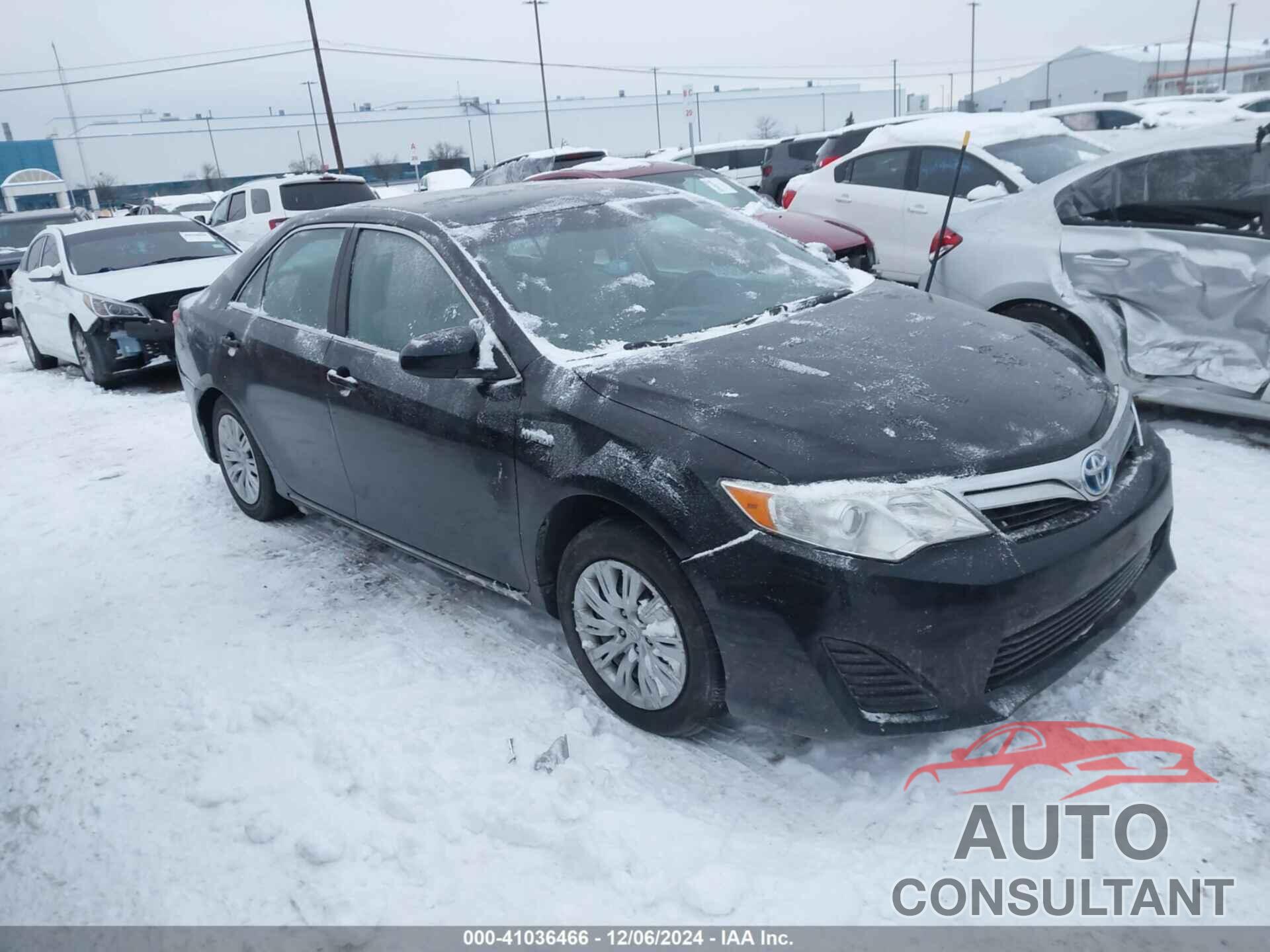 TOYOTA CAMRY HYBRID 2013 - 4T1BD1FK9DU094580