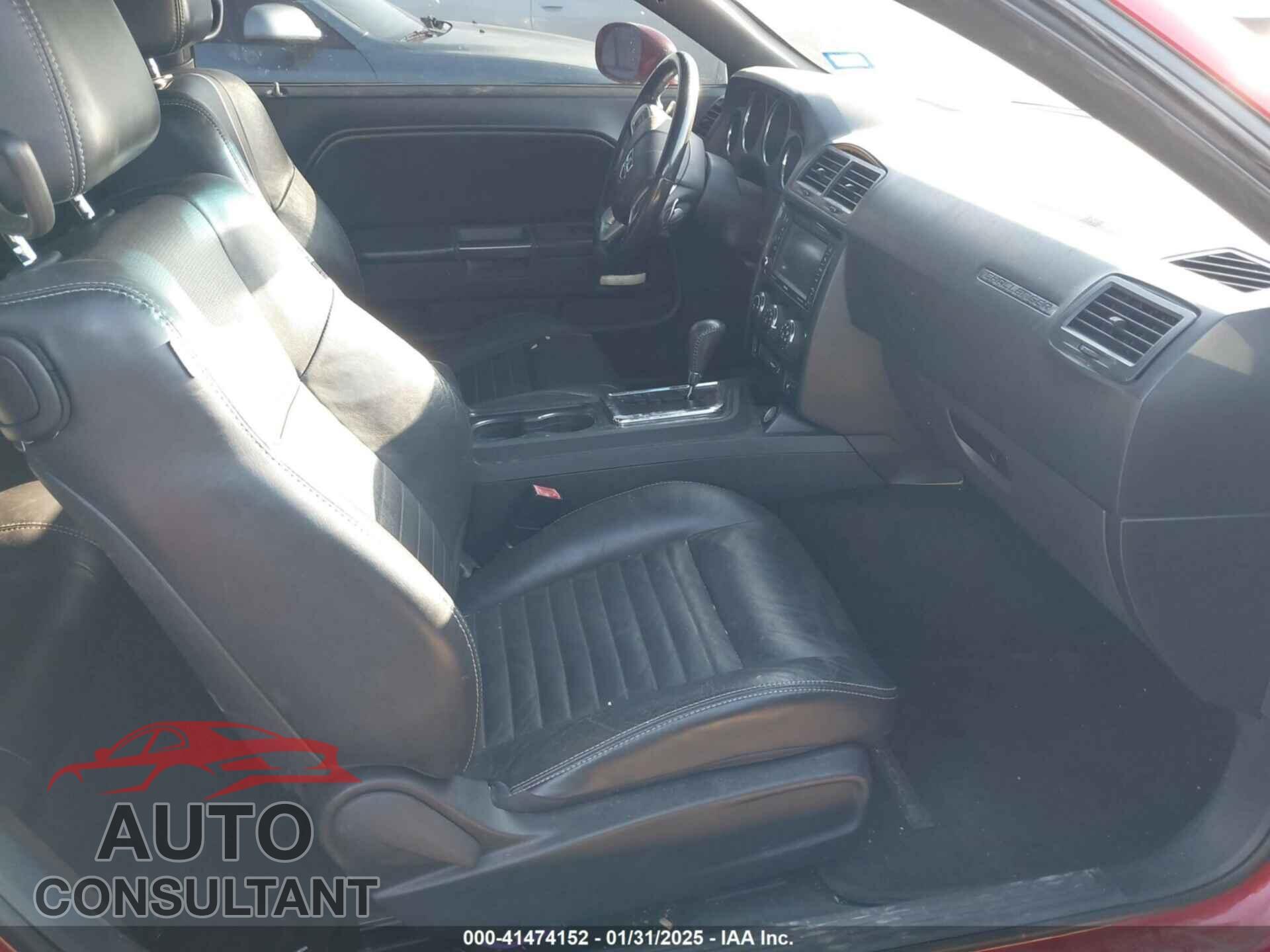 DODGE CHALLENGER 2012 - 2C3CDYAG7CH121236