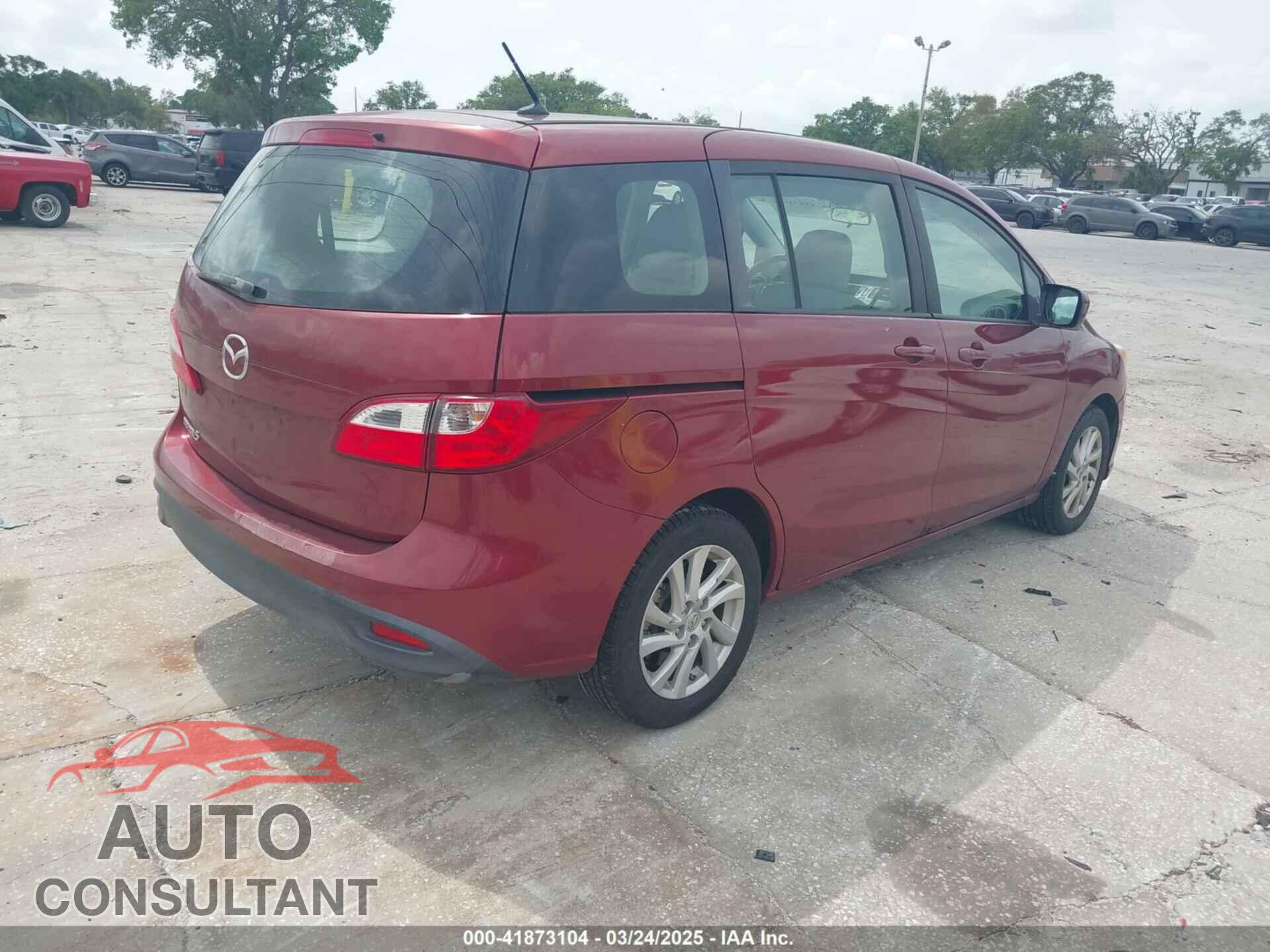 MAZDA MAZDA5 2012 - JM1CW2BL7C0110336