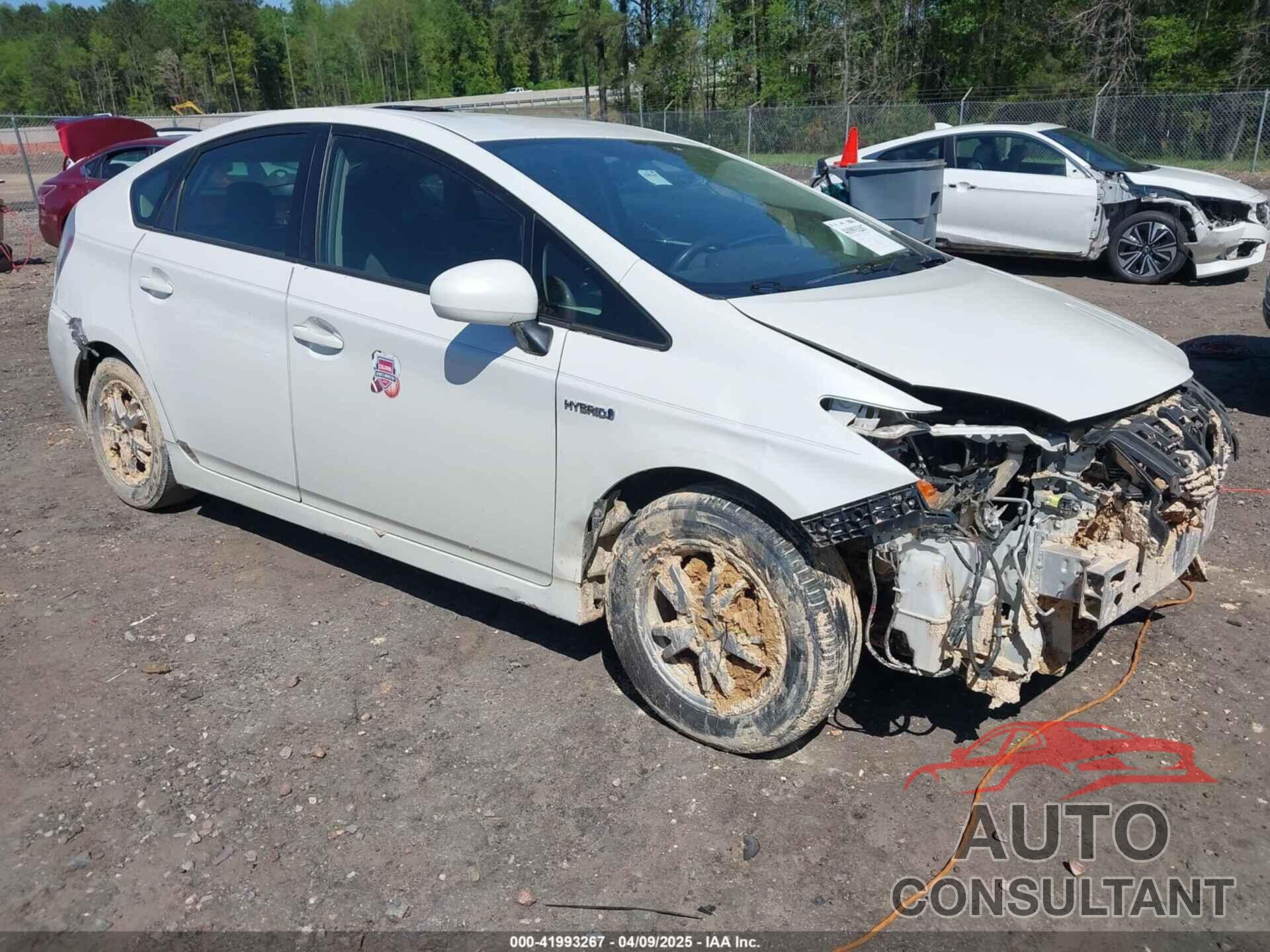 TOYOTA PRIUS 2011 - JTDKN3DU8B5364553