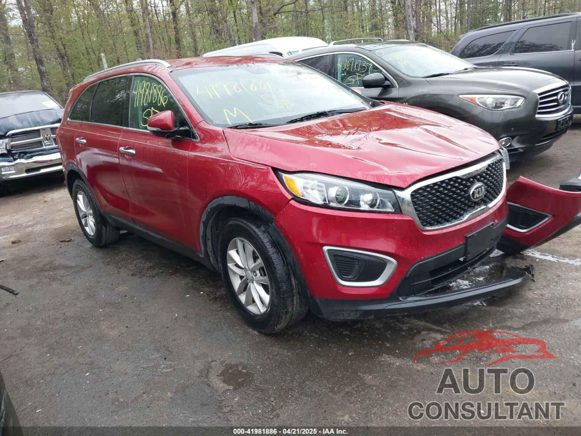 KIA SORENTO 2016 - 5XYPG4A54GG085344