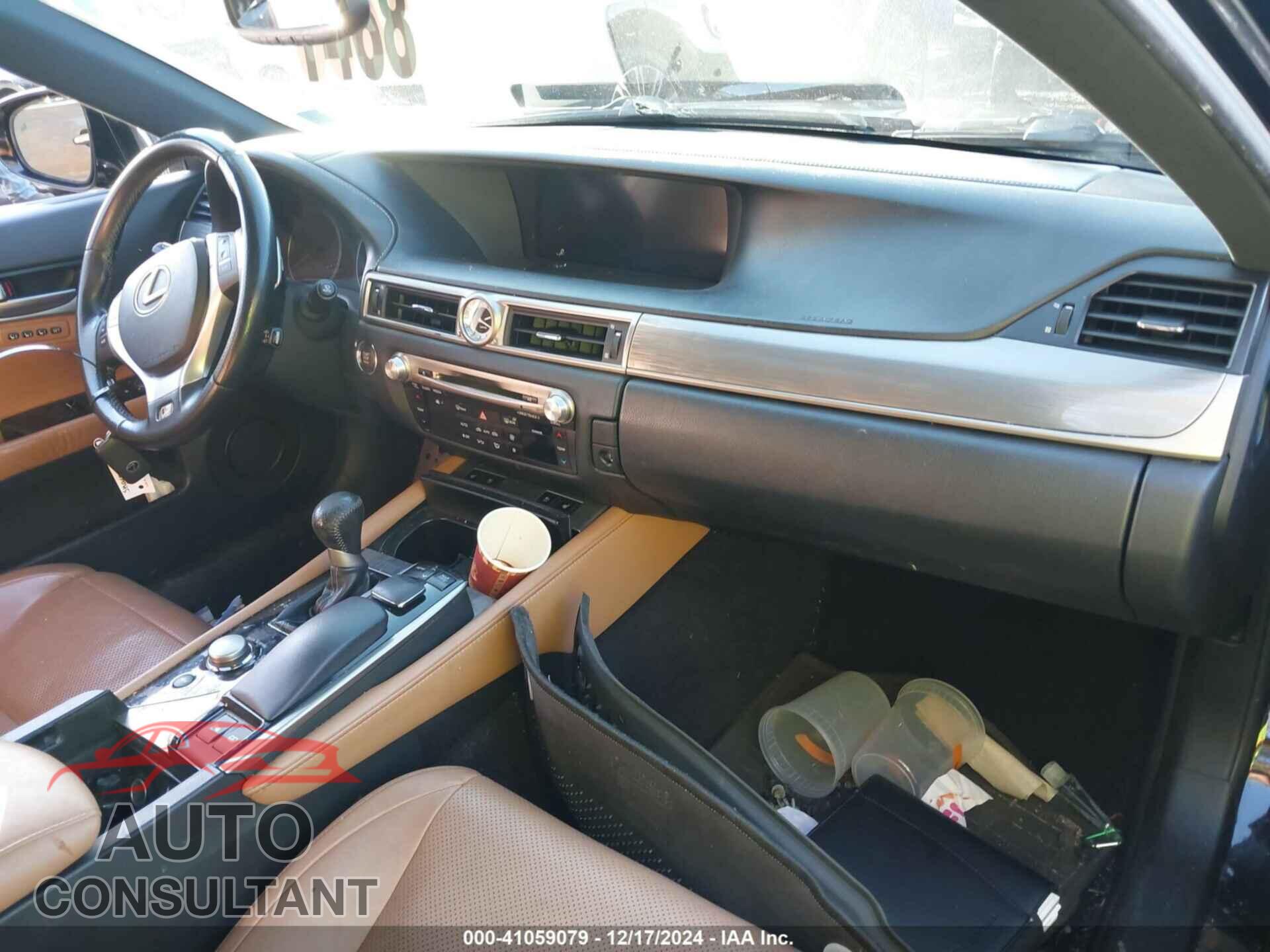 LEXUS GS 2013 - JTHCE1BL4D5019976