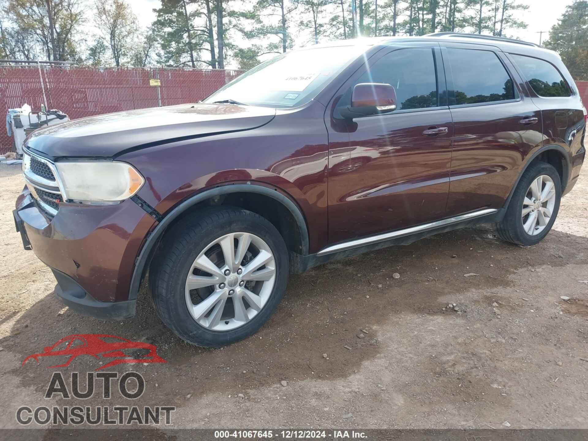 DODGE DURANGO 2012 - 1C4RDHDG3CC320028