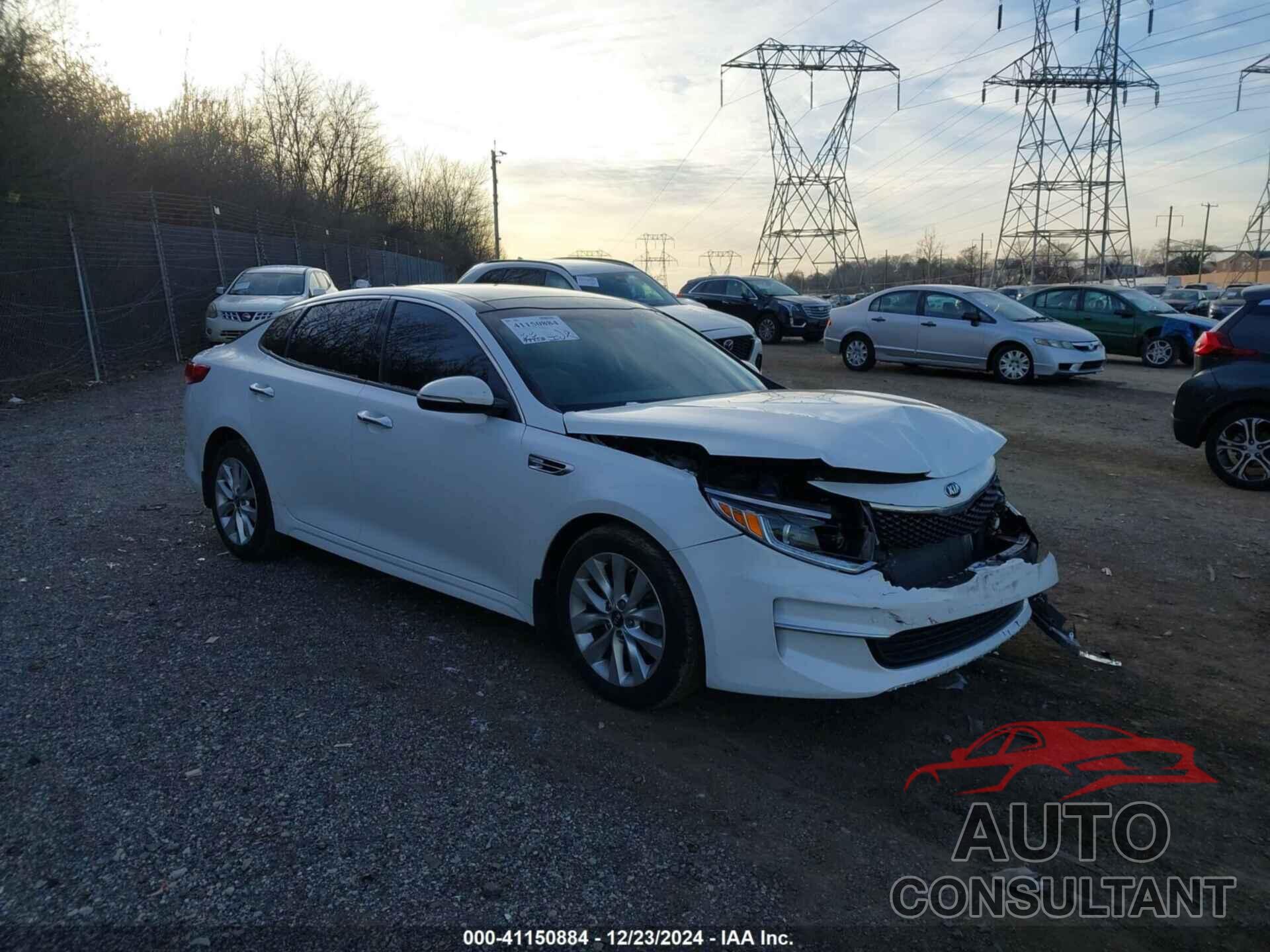 KIA OPTIMA 2016 - 5XXGU4L3XGG081078