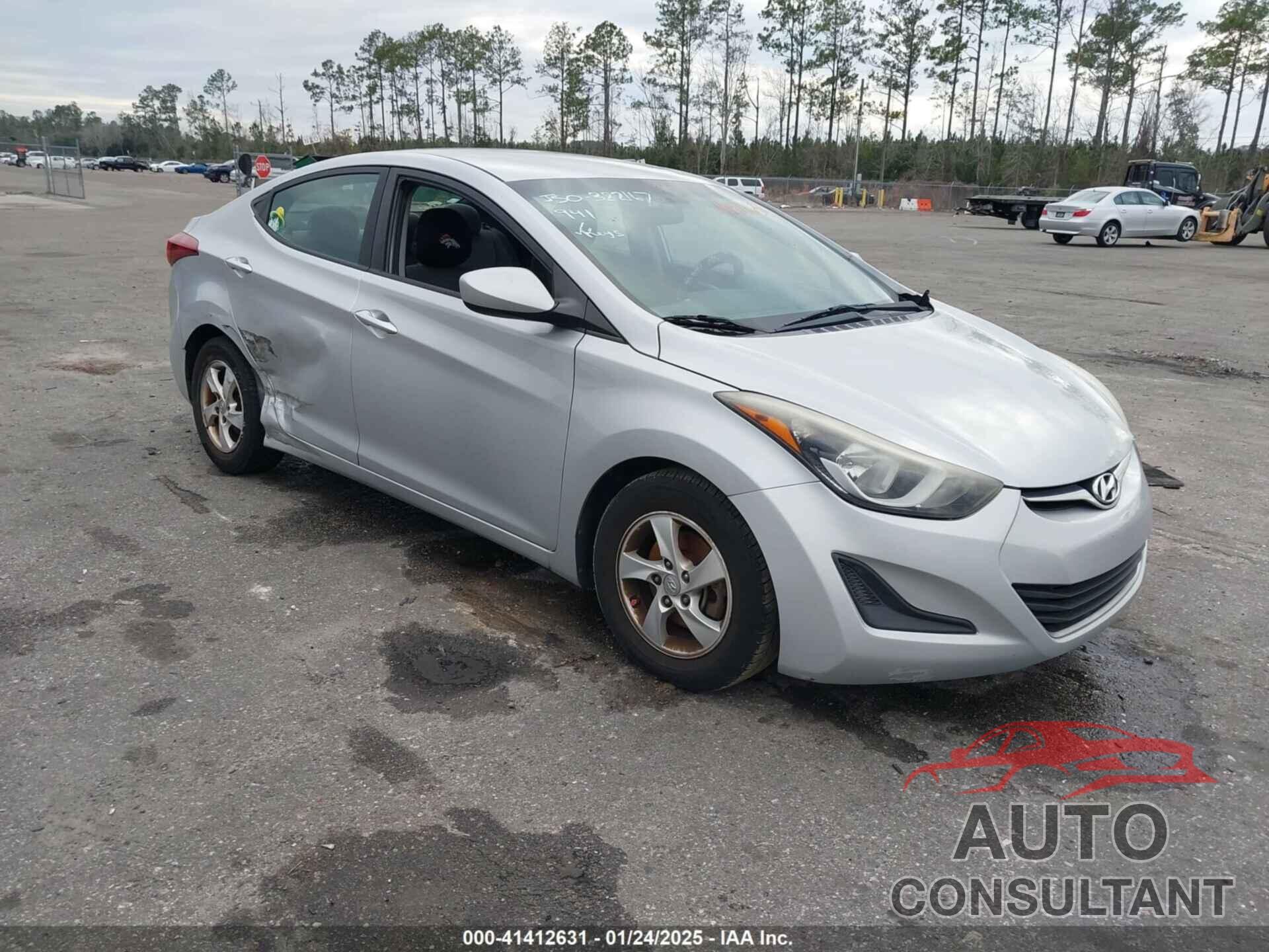 HYUNDAI ELANTRA 2014 - 5NPDH4AE4EH528176