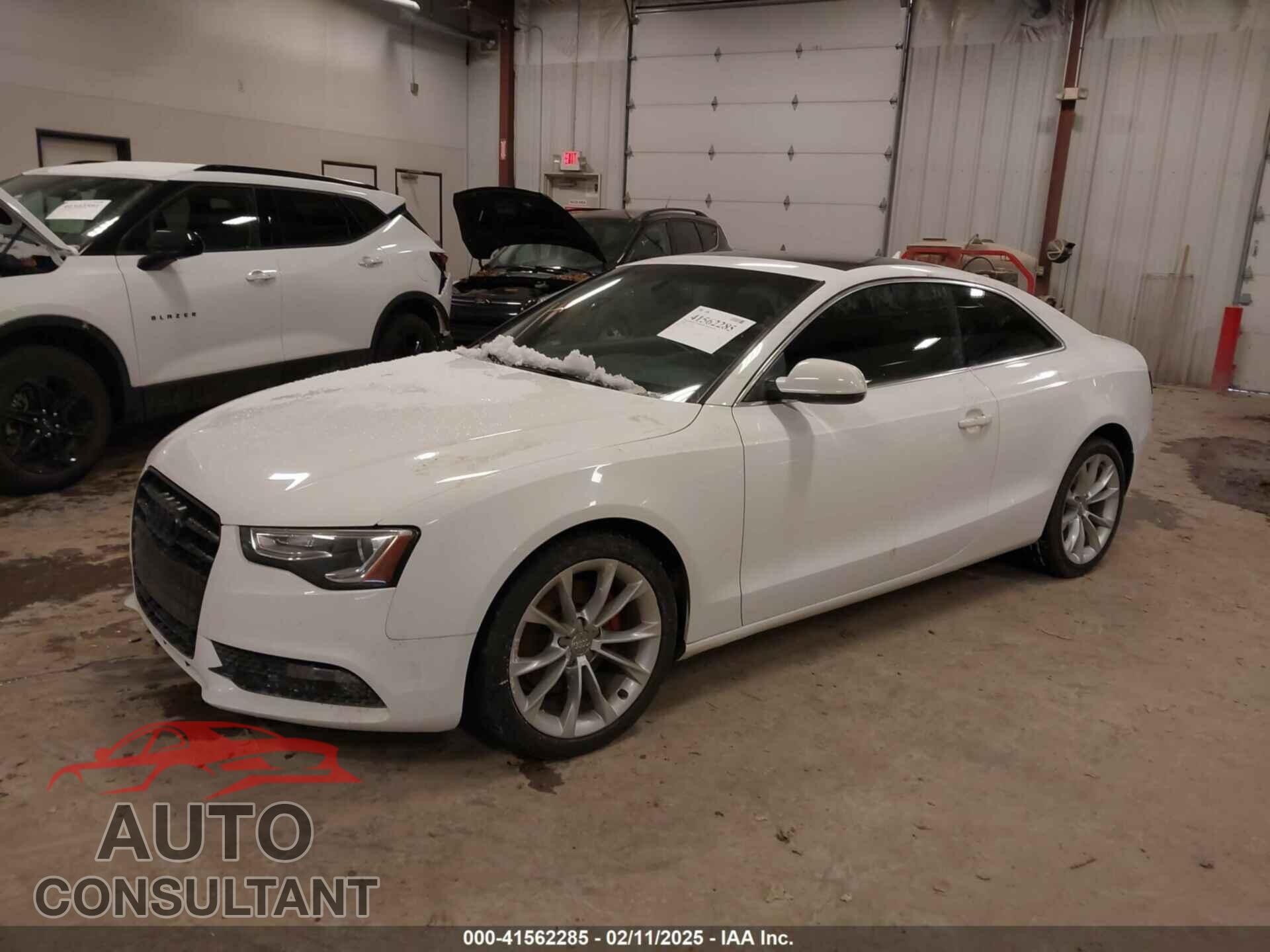 AUDI A5 2013 - WAULFAFR7DA012604