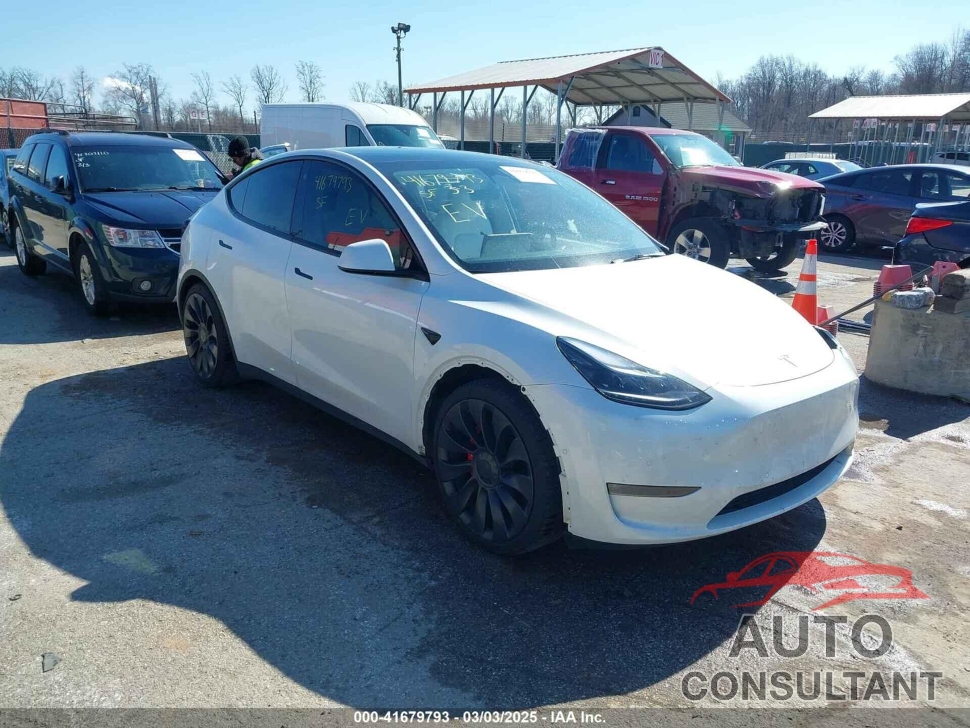 TESLA MODEL Y 2021 - 5YJYGDEF8MF246658
