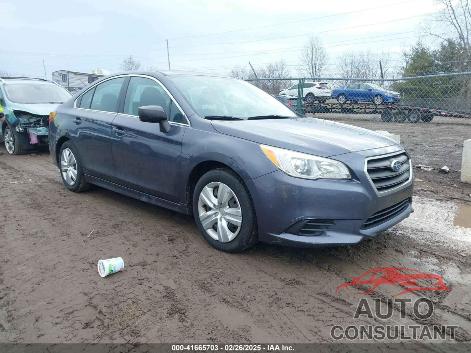 SUBARU LEGACY 2015 - 4S3BNBA67F3022674