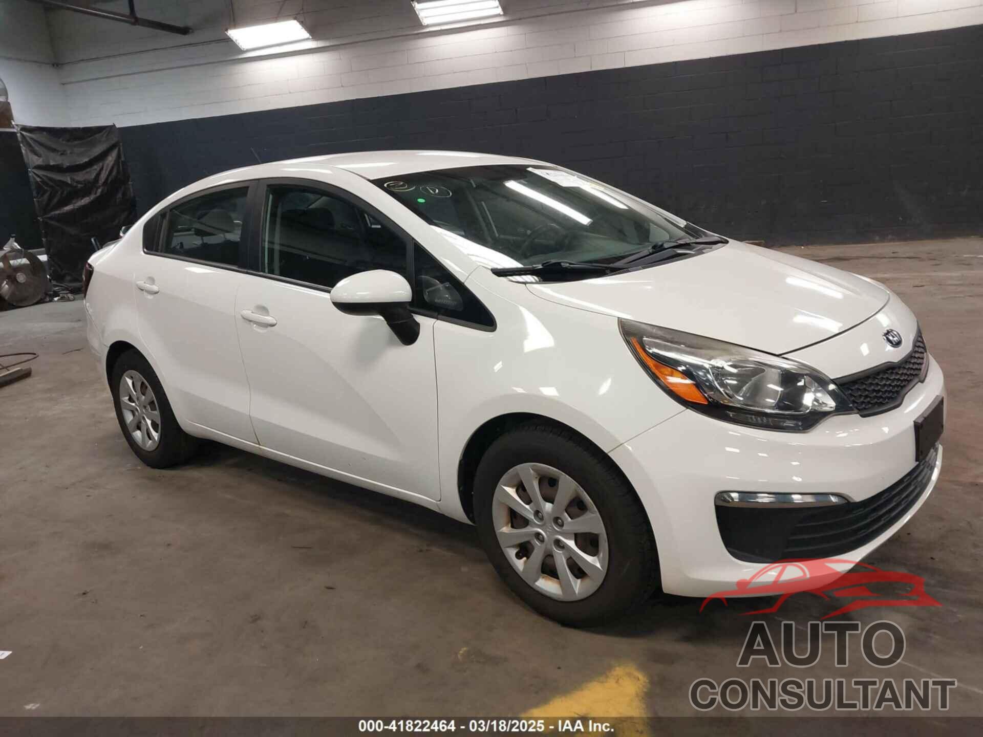 KIA RIO 2016 - KNADM4A38G6647353