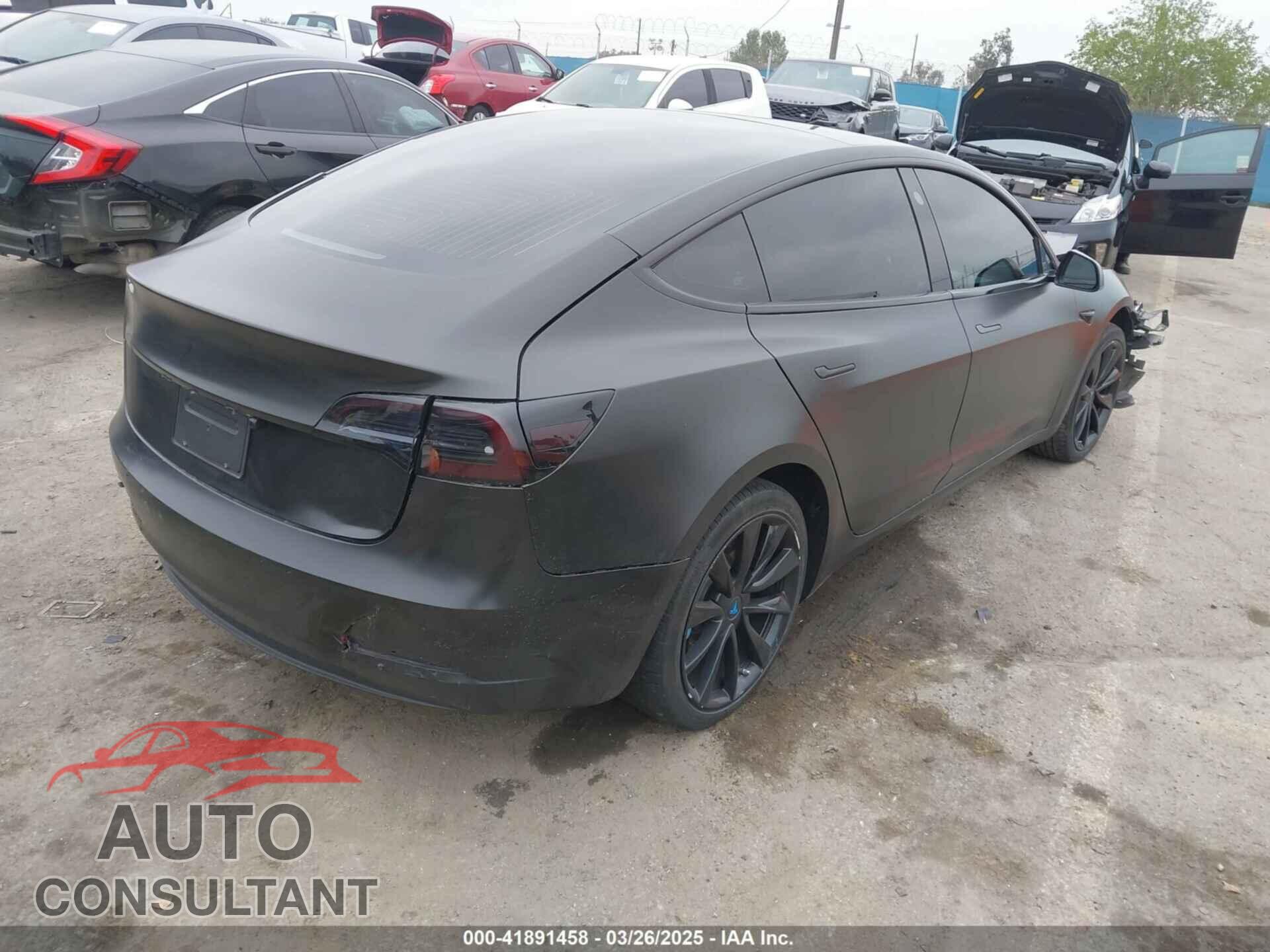 TESLA MODEL 3 2019 - 5YJ3E1EA8KF538083