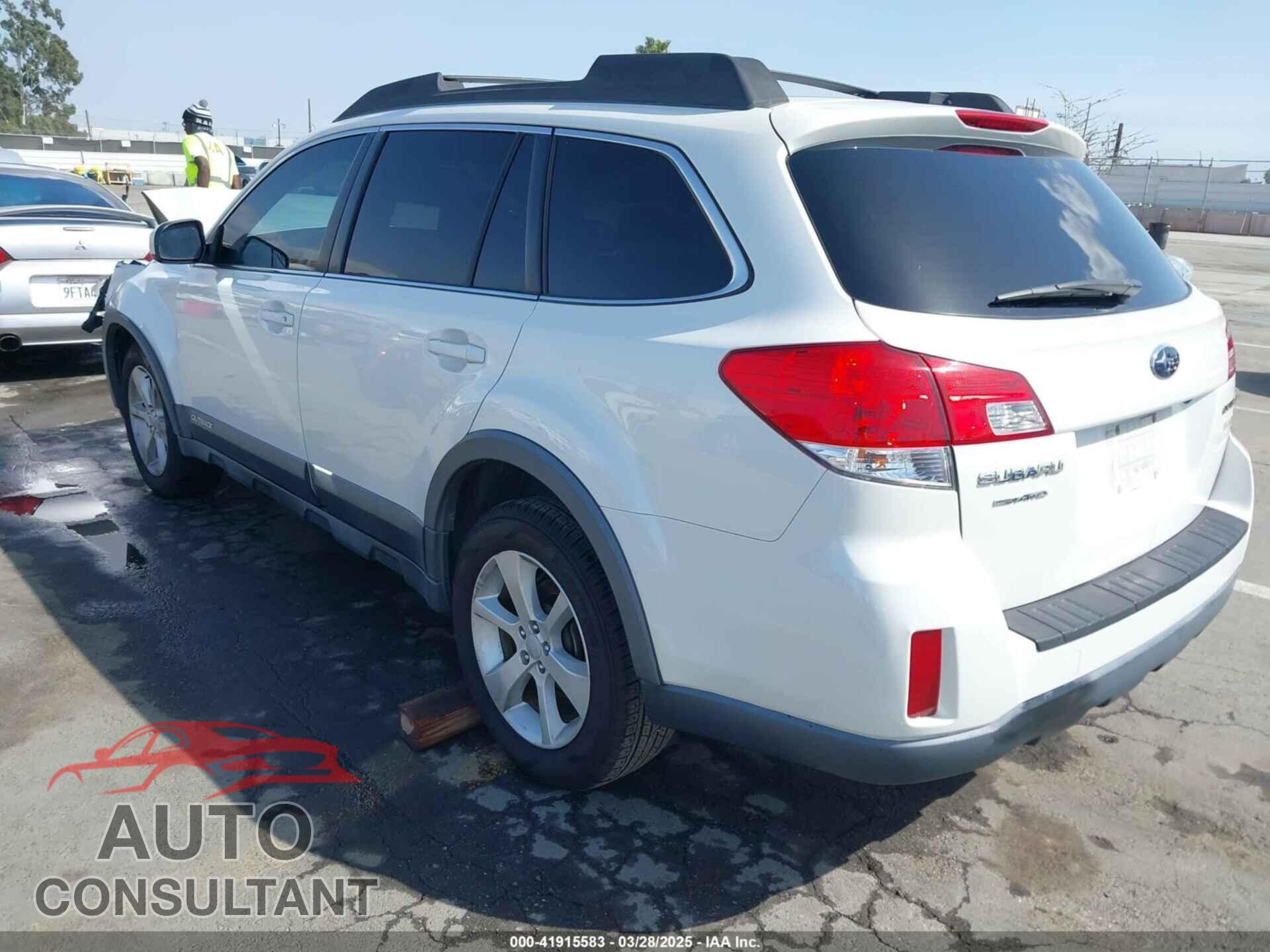 SUBARU OUTBACK 2013 - 4S4BRBCC2D3202709