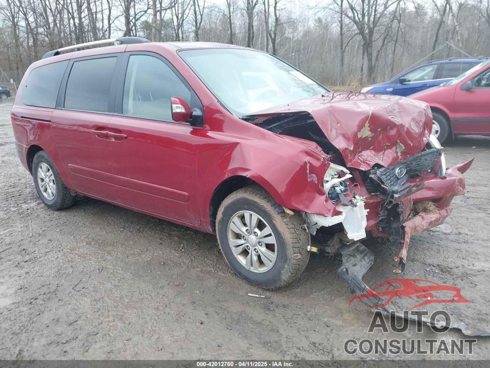 KIA SEDONA 2012 - KNDMG4C72C6493162
