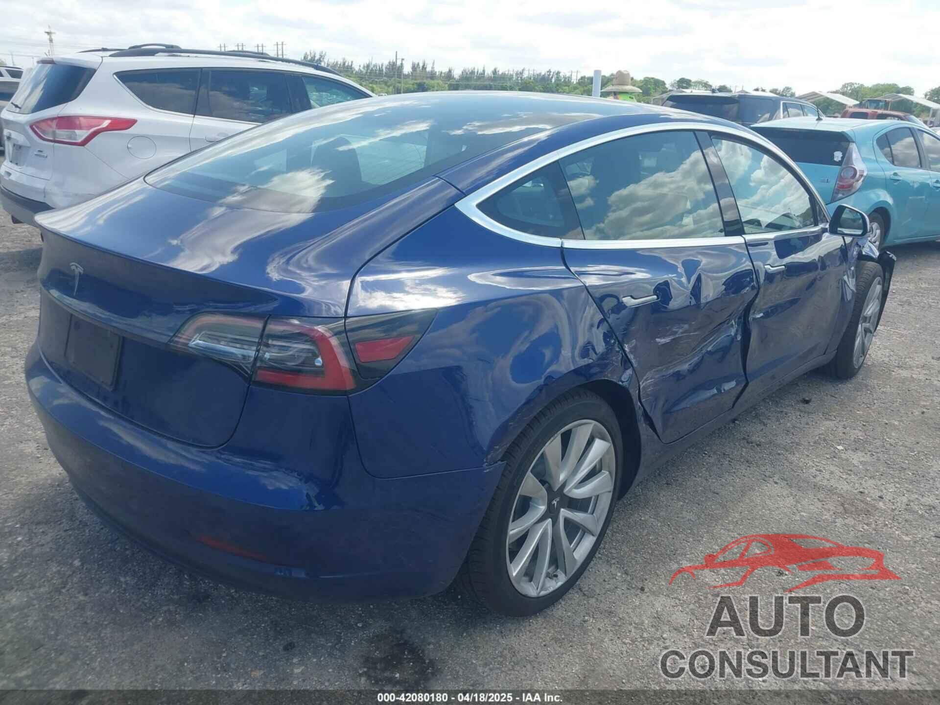 TESLA MODEL 3 2020 - 5YJ3E1EA6LF785622