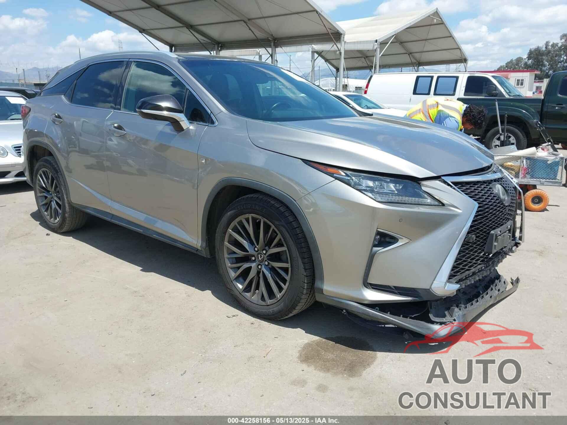 LEXUS RX 350 2017 - 2T2ZZMCA5HC037258