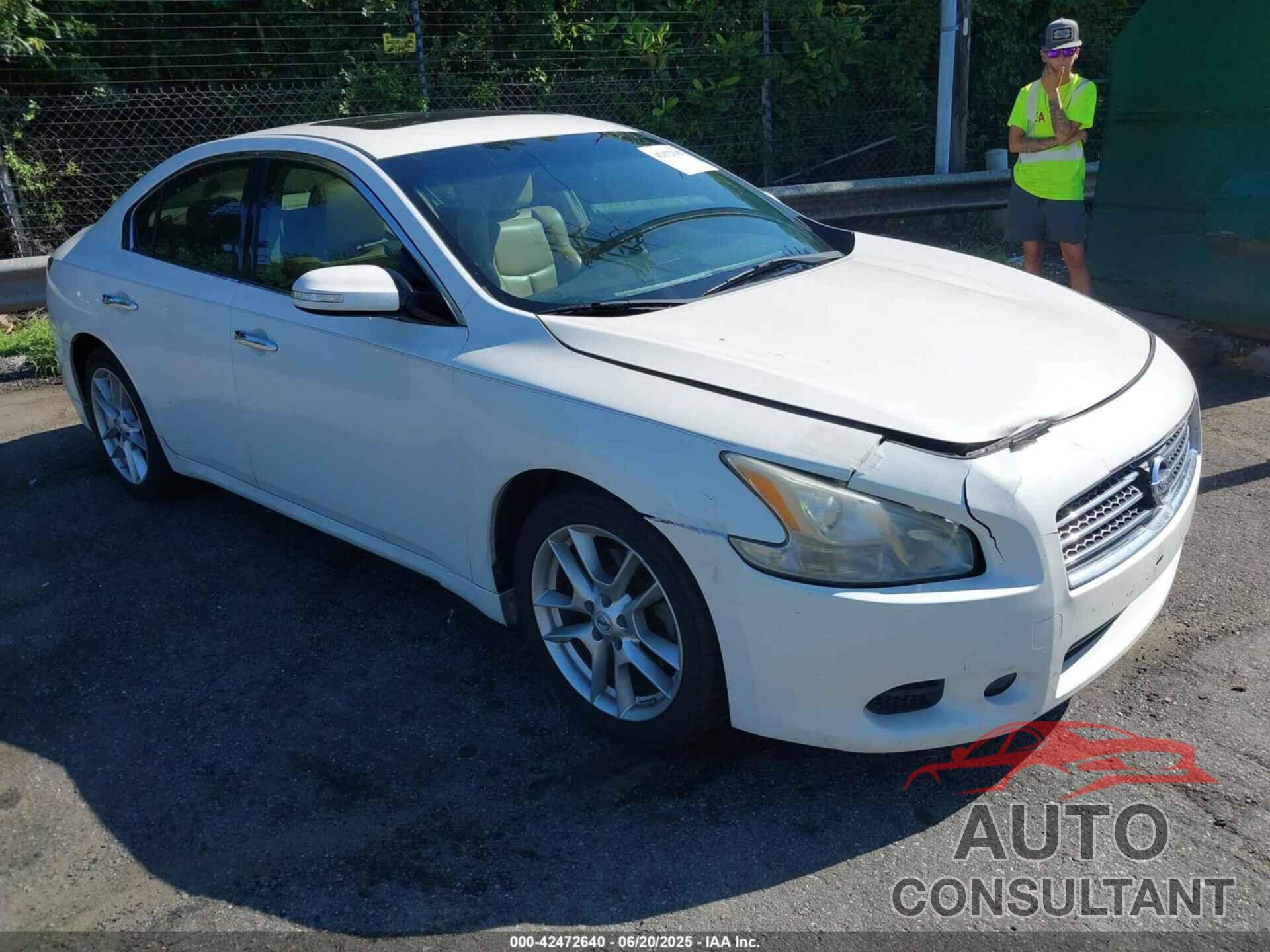 NISSAN MAXIMA 2011 - 1N4AA5AP9BC855720