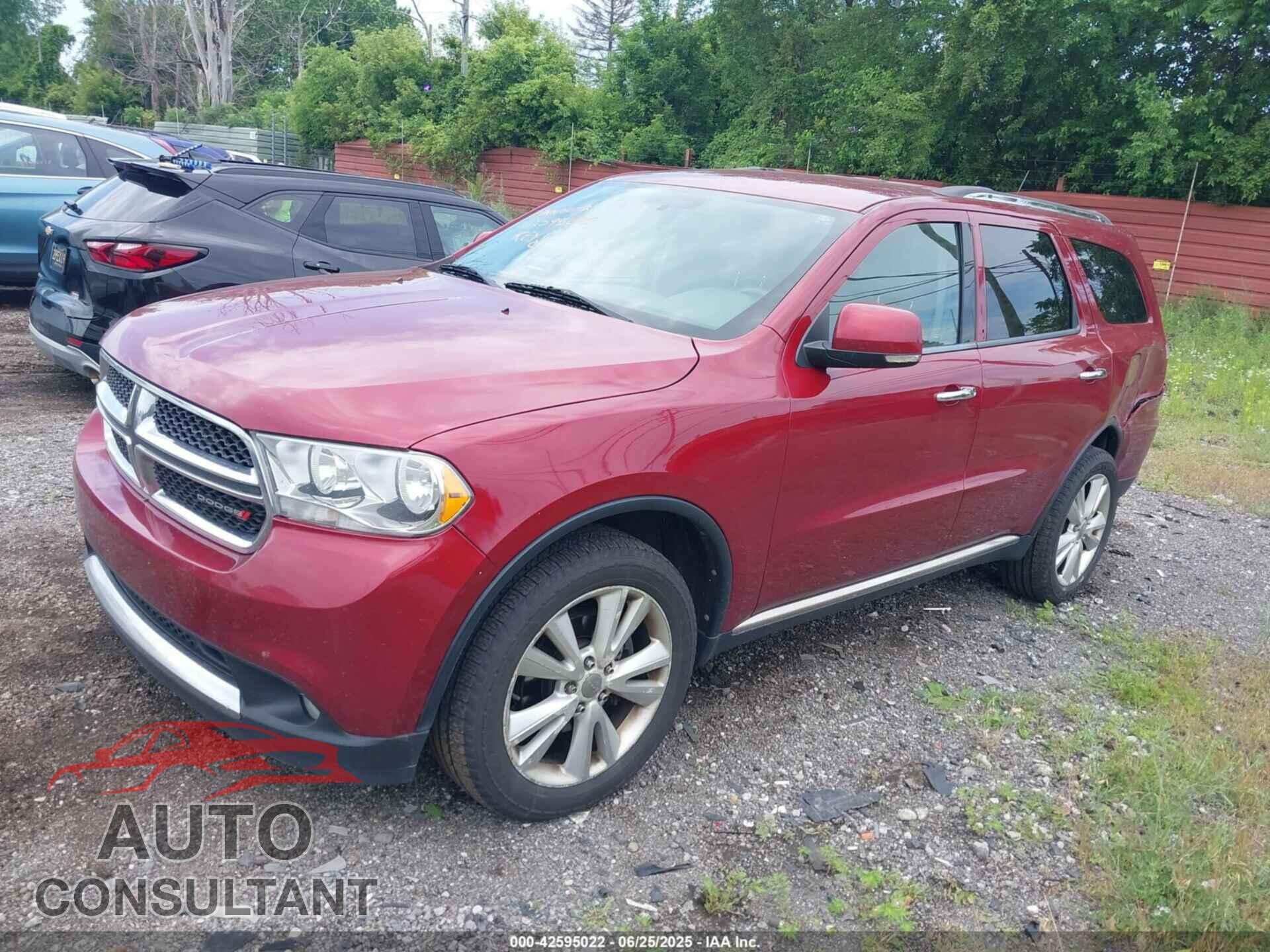 DODGE DURANGO 2013 - 1C4RDJDGXDC614275