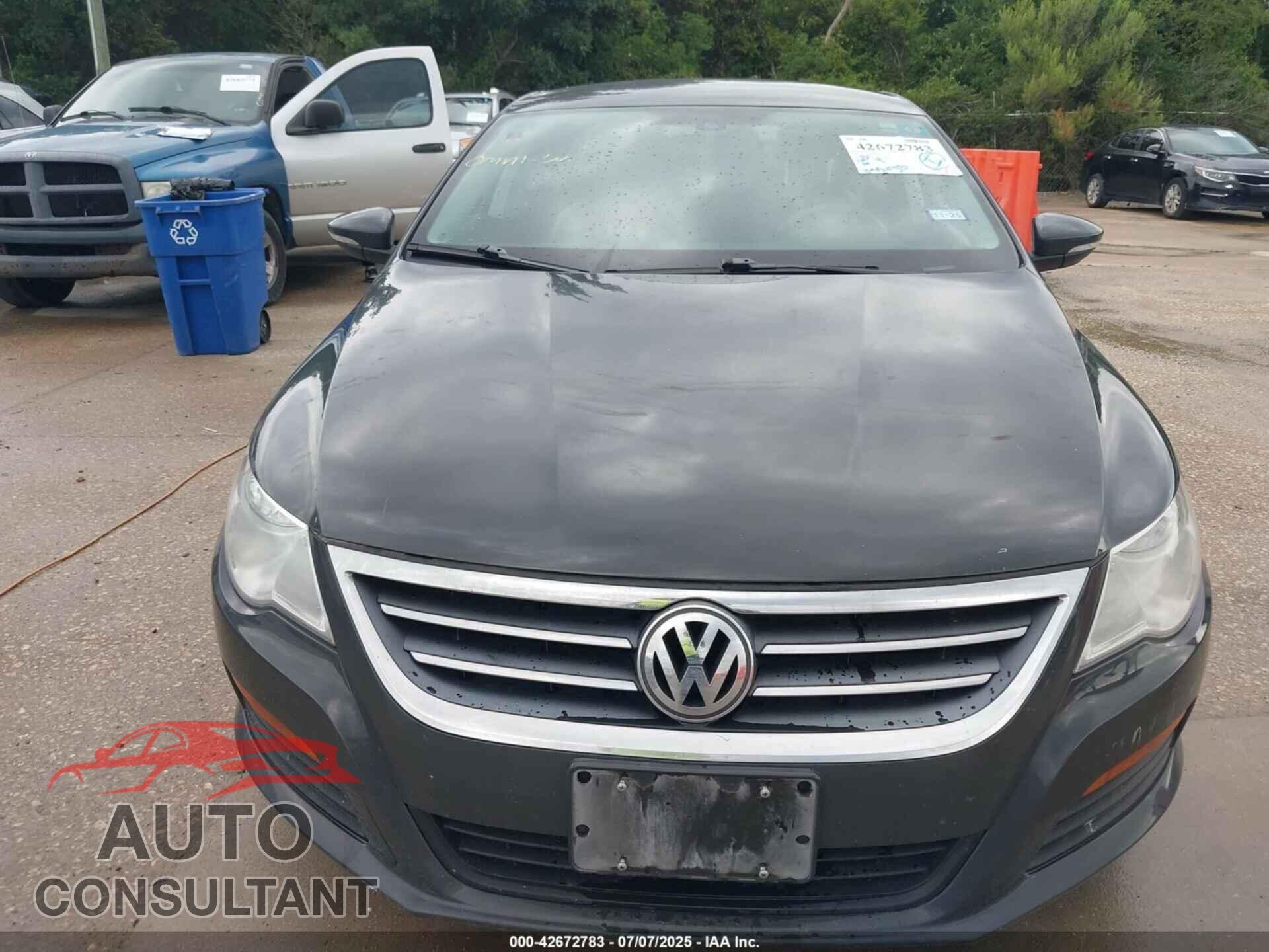 VOLKSWAGEN CC 2012 - WVWMP7AN9CE549624