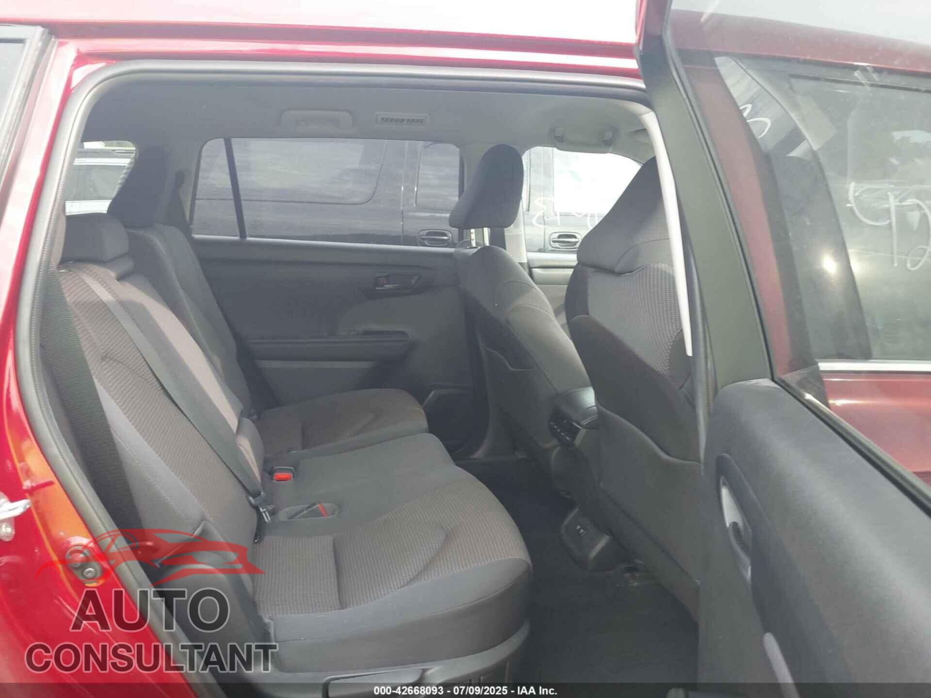 TOYOTA HIGHLANDER 2021 - 5TDZZRAH2MS044221