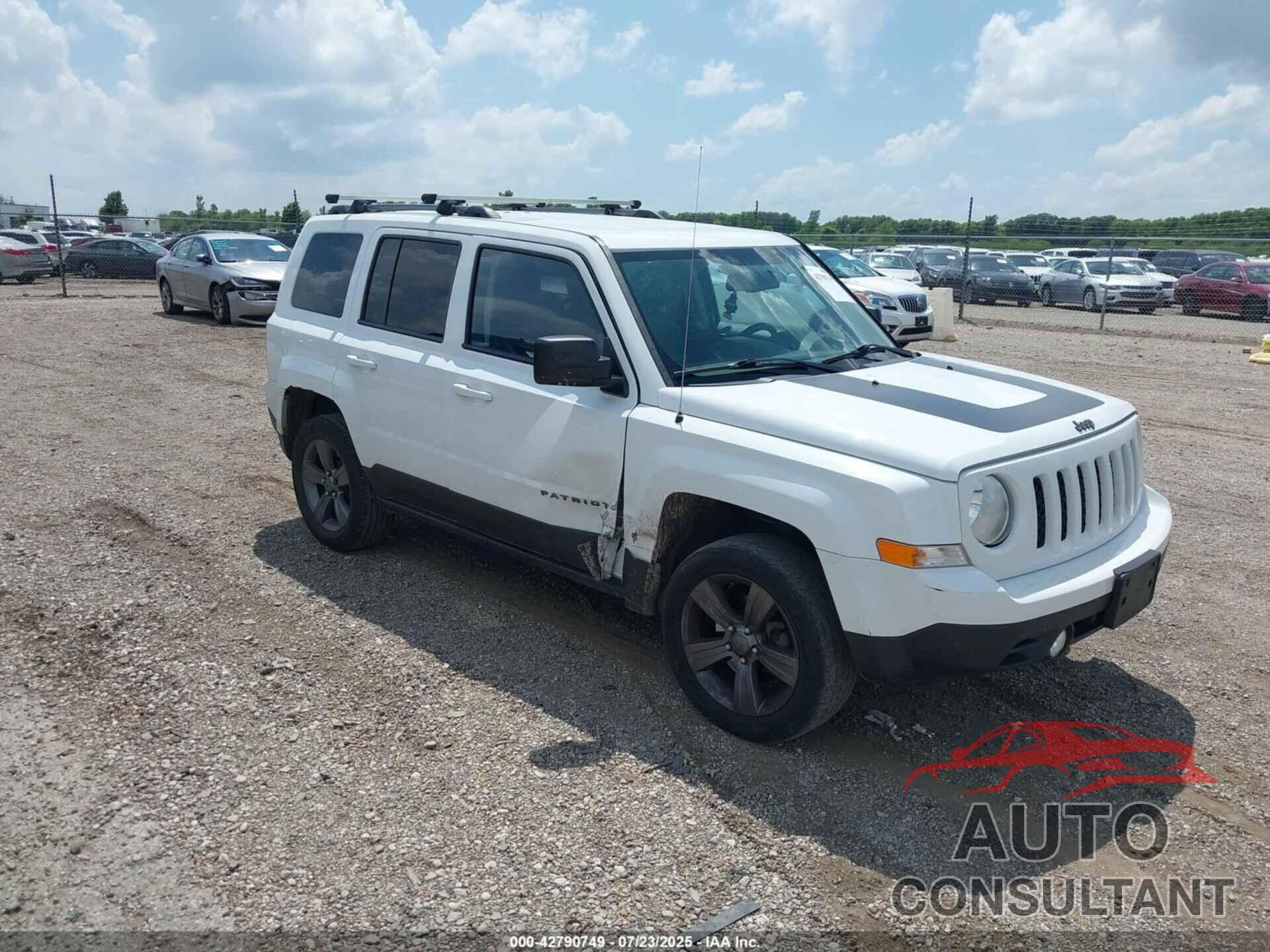 JEEP PATRIOT 2017 - 1C4NJPBA5HD200295