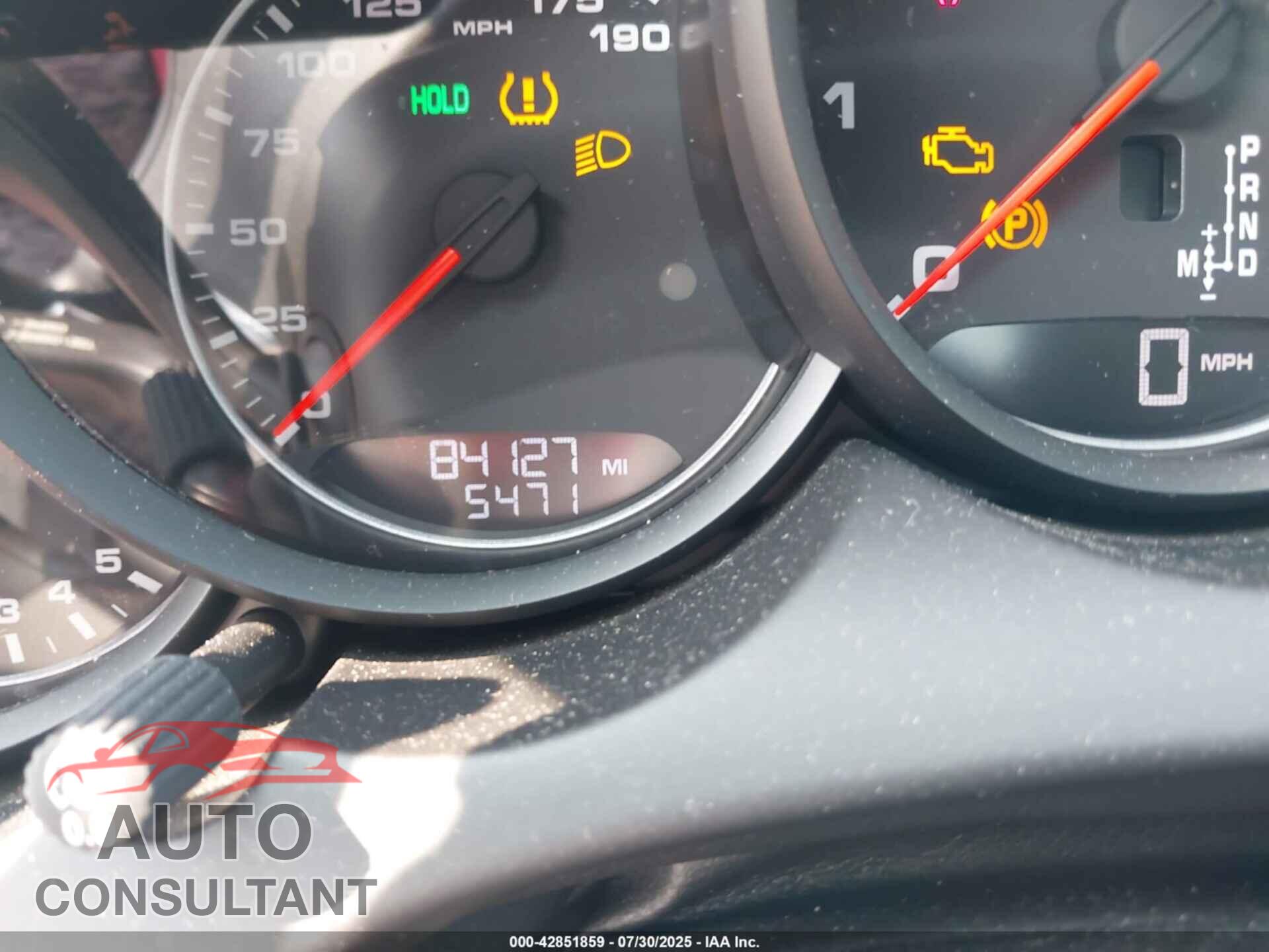 PORSCHE CAYENNE 2012 - WP1AC2A2XCLA84871