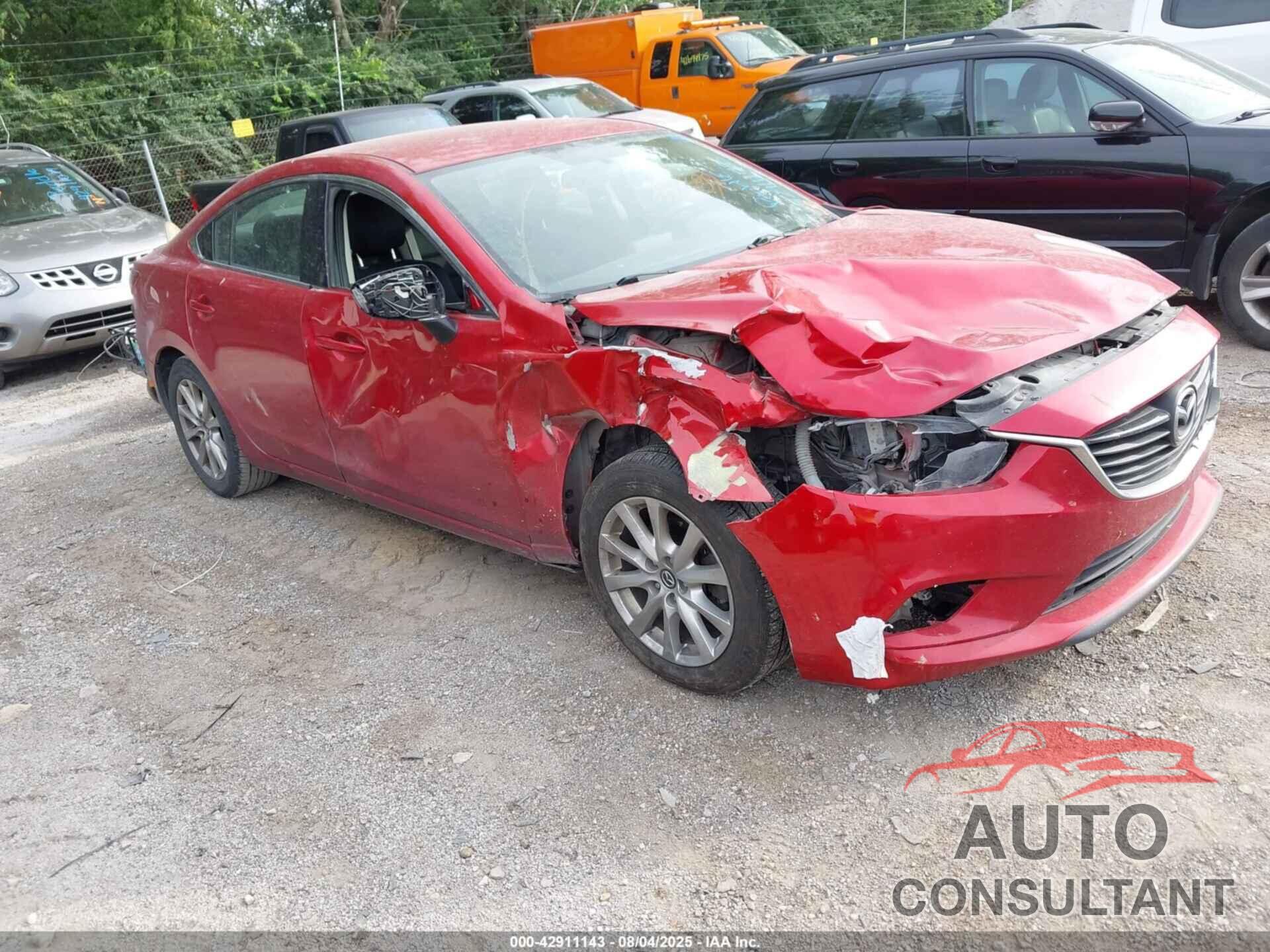 MAZDA MAZDA6 2016 - JM1GJ1U50G1462120