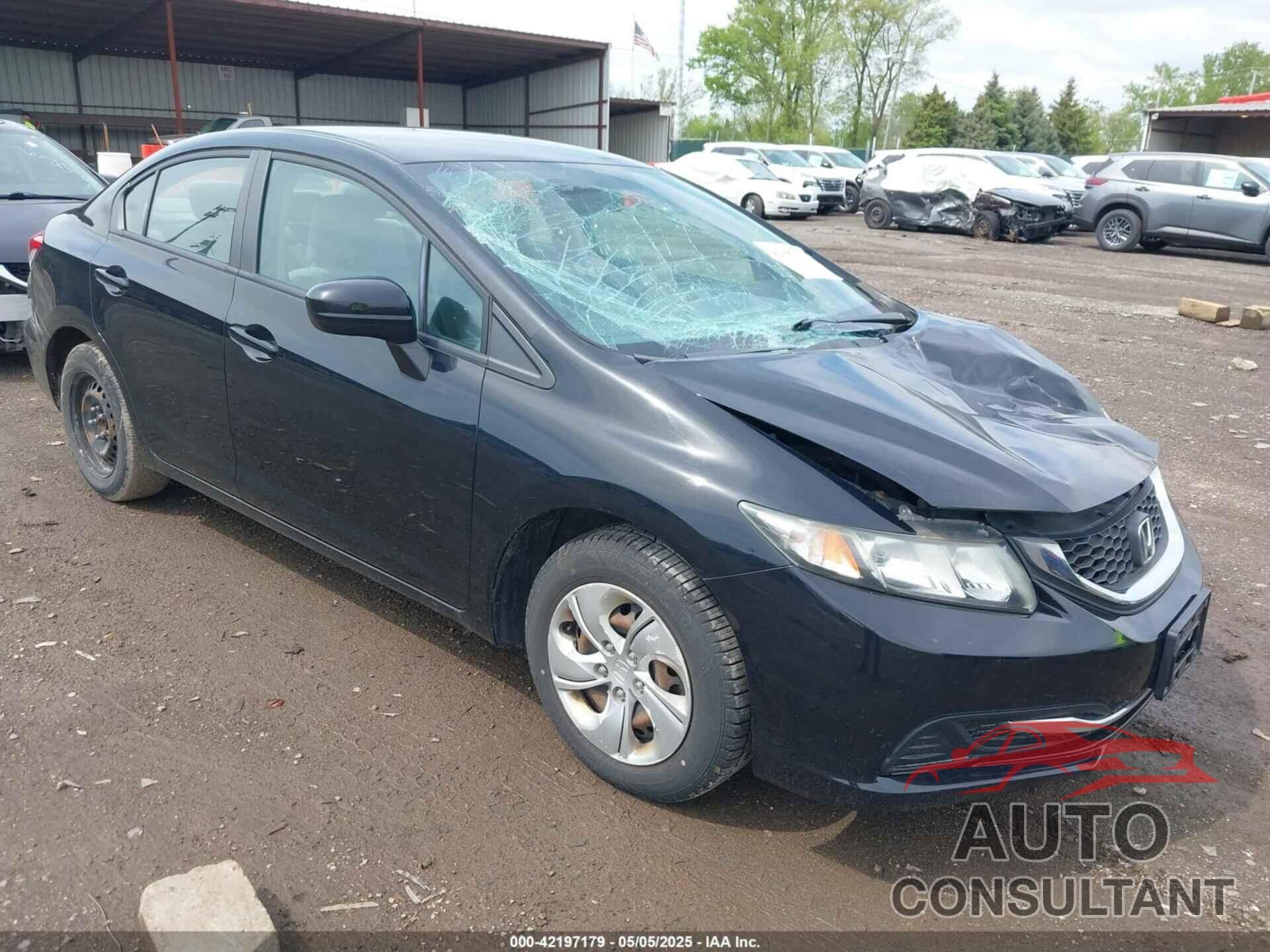 HONDA CIVIC 2014 - 19XFB2F54EE013805