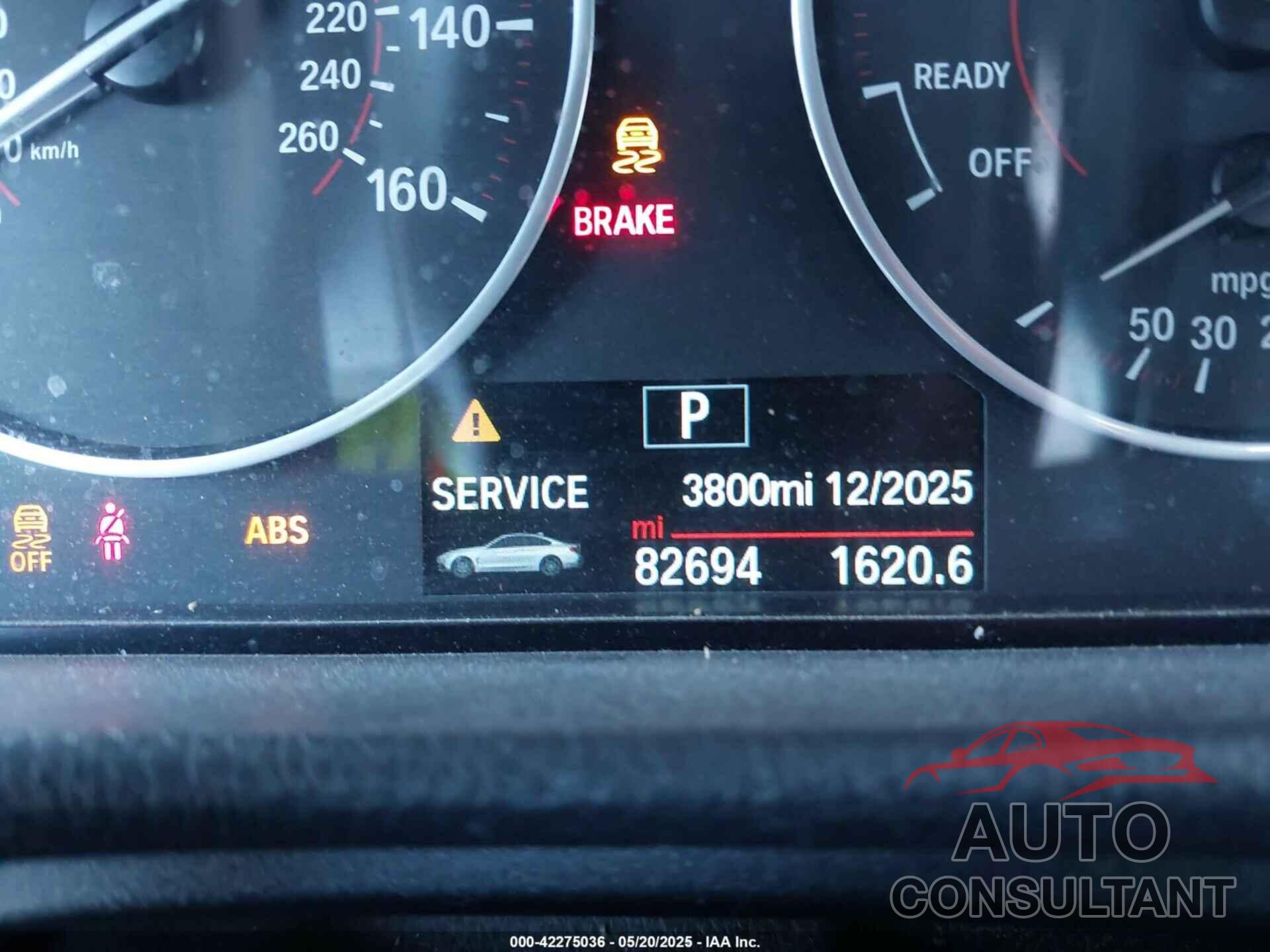 BMW 440I 2017 - WBA4P3C30HK528803