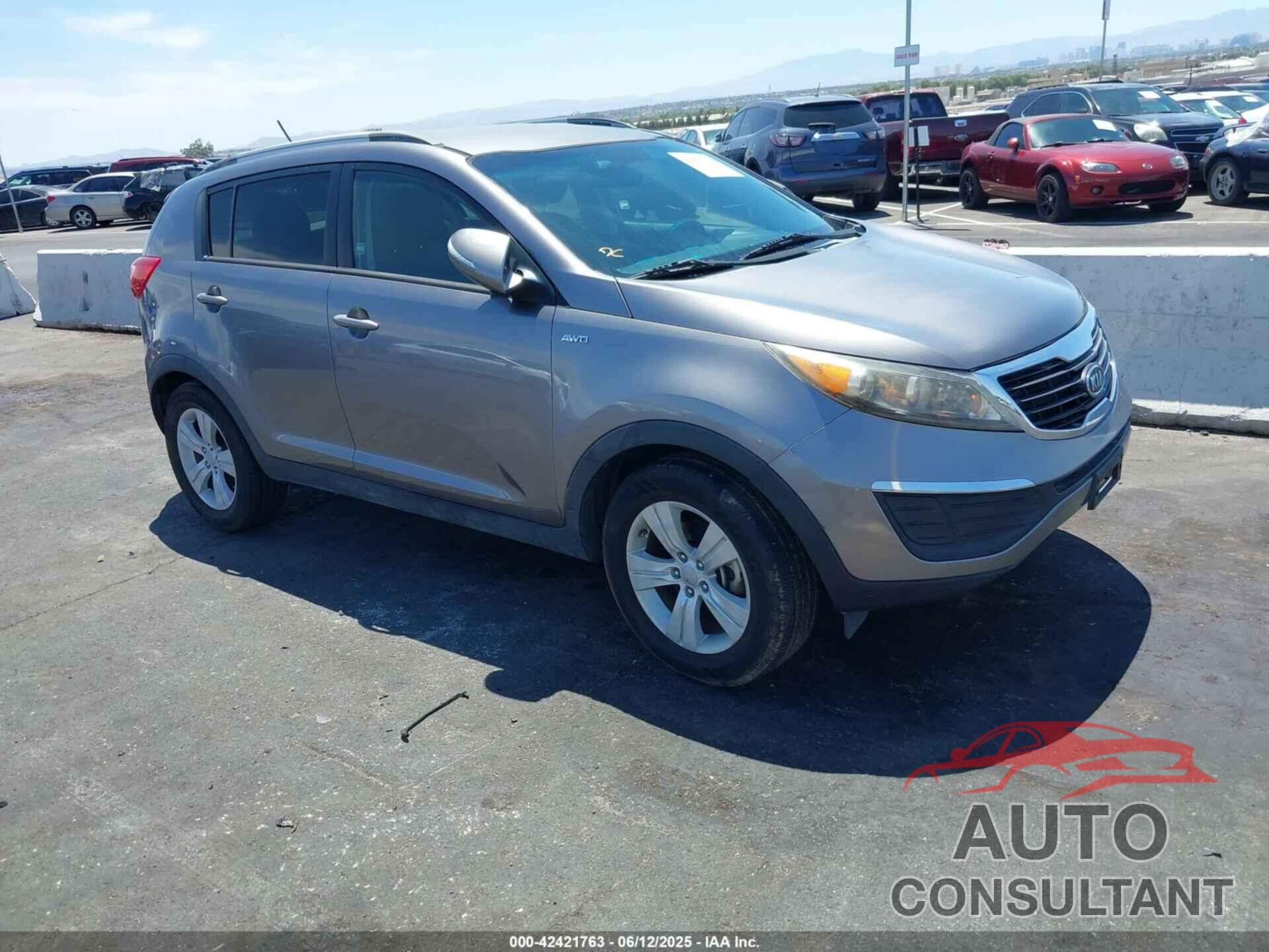 KIA SPORTAGE 2012 - KNDPBCA28C7250365