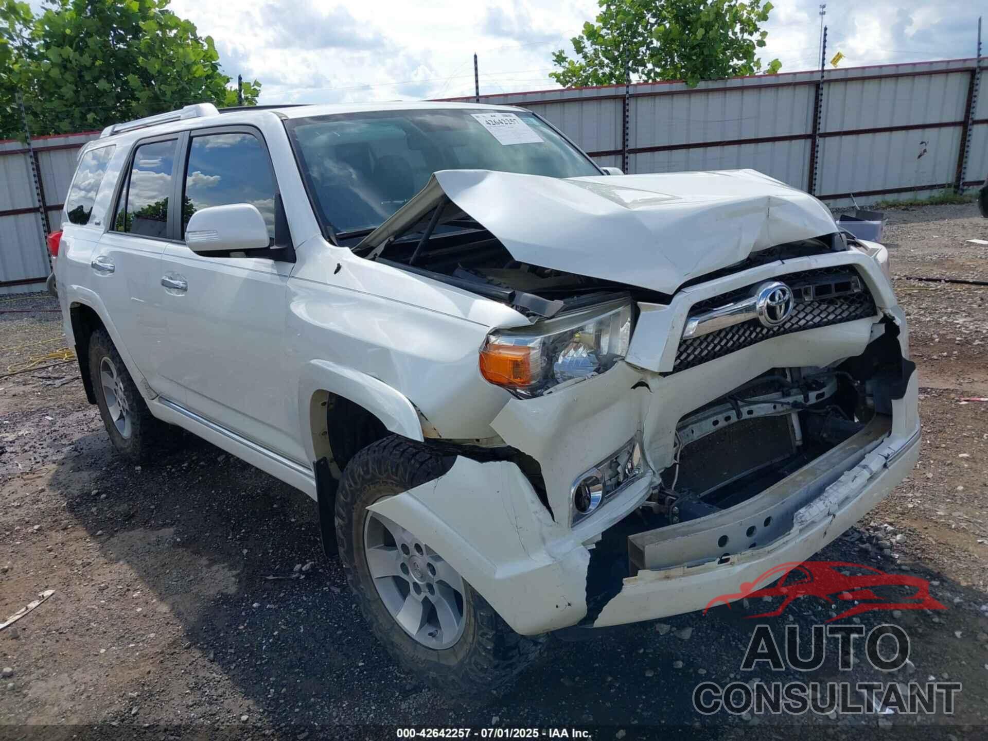 TOYOTA 4RUNNER 2011 - JTEZU5JR0B5029912