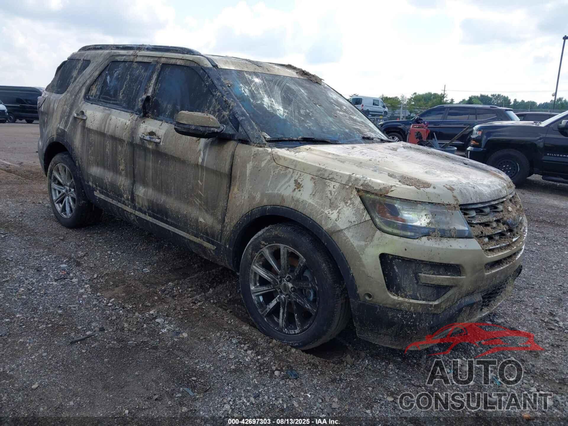 FORD EXPLORER 2017 - 1FM5K7FH2HGD20487