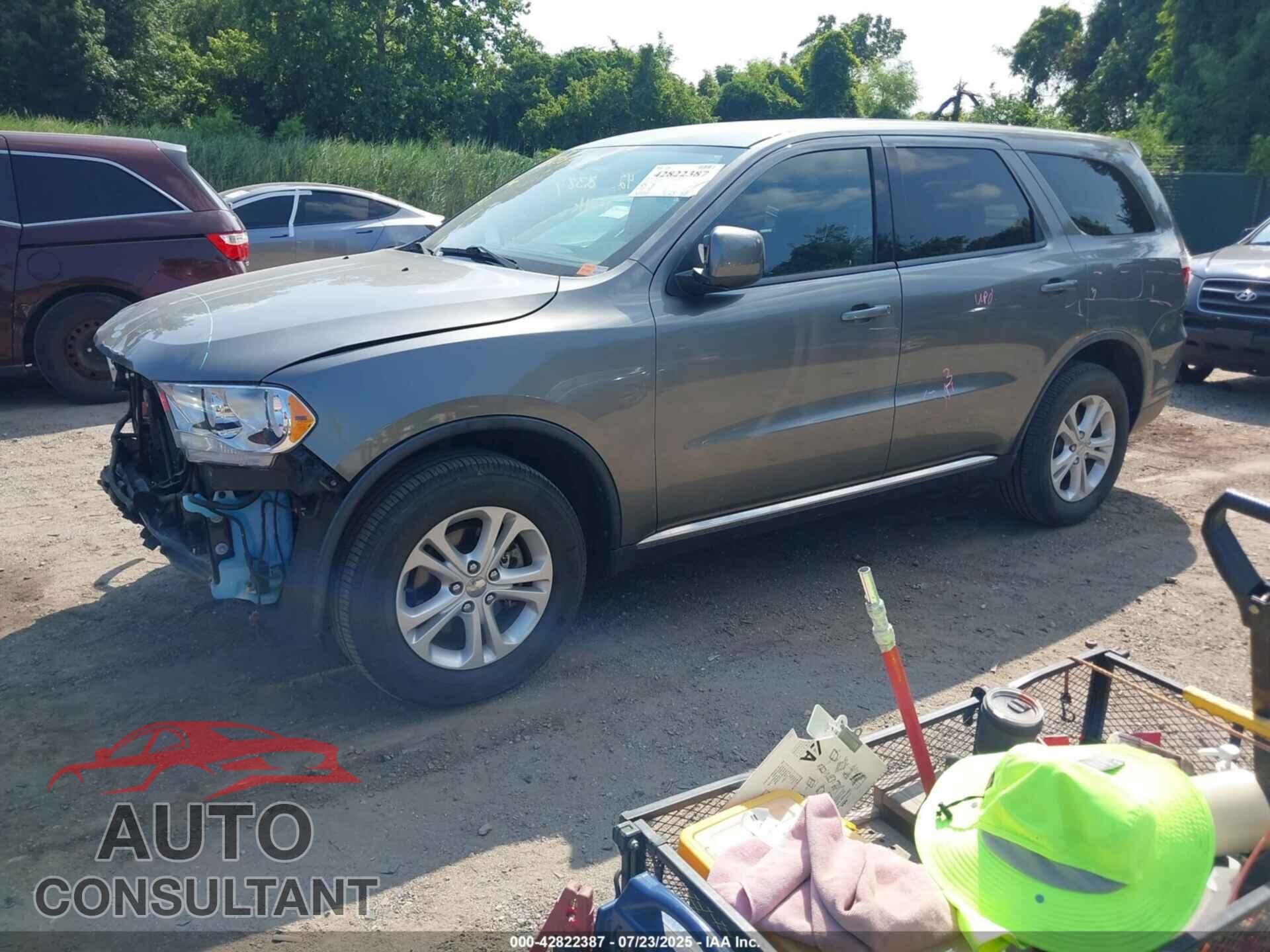 DODGE DURANGO 2012 - 1C4RDJAG1CC207237