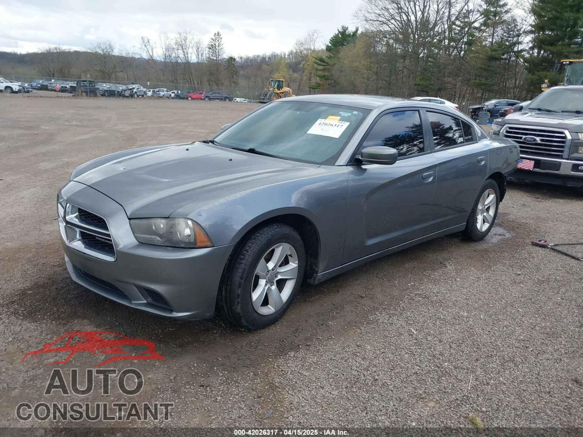 DODGE CHARGER 2012 - 2C3CDXBG1CH276423