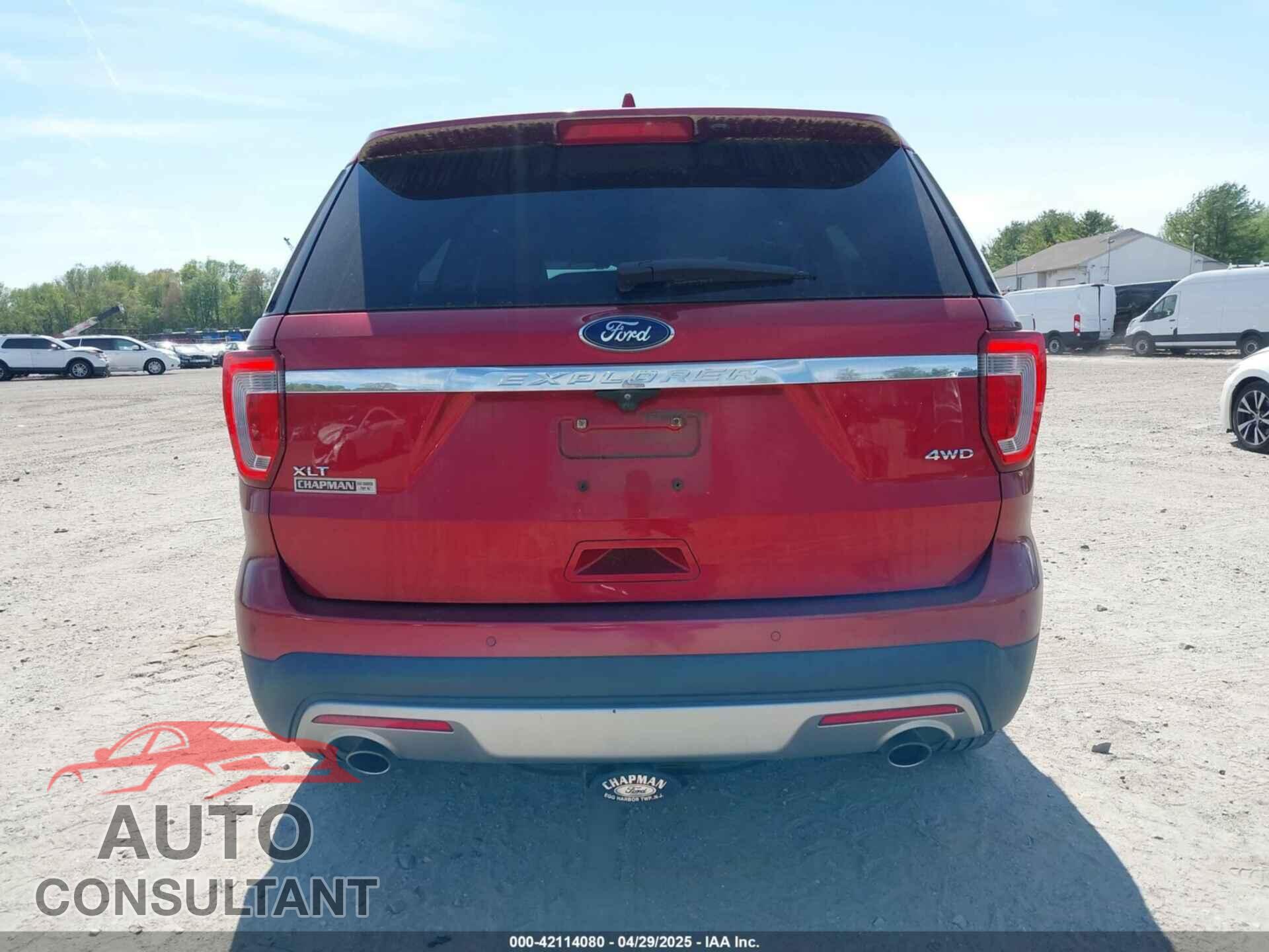 FORD EXPLORER 2017 - 1FM5K8D80HGD76128