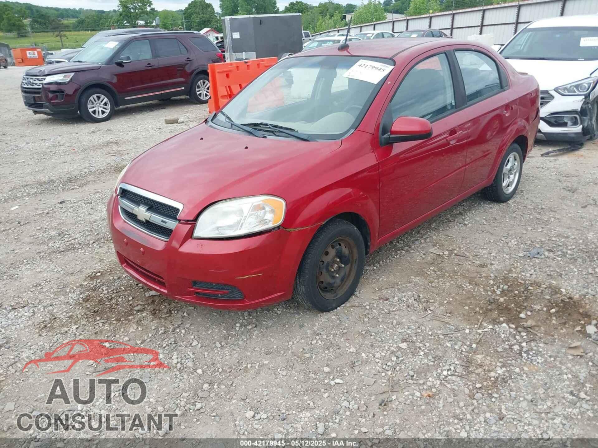 CHEVROLET AVEO 2011 - KL1TD5DE2BB214345